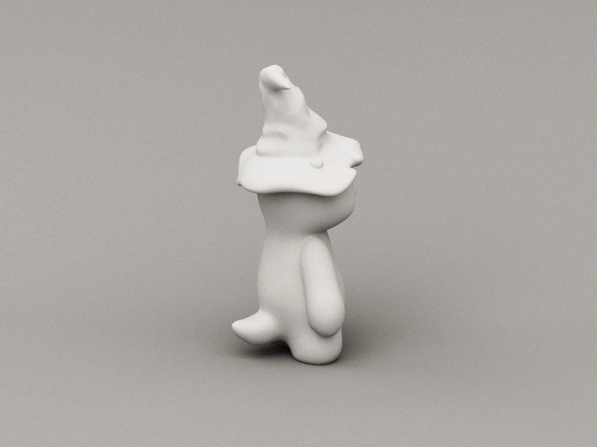 Wizard Otter 3D Model 3D print model_4