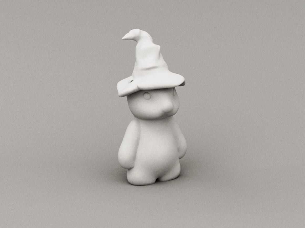 Wizard Otter 3D Model 3D print model_2