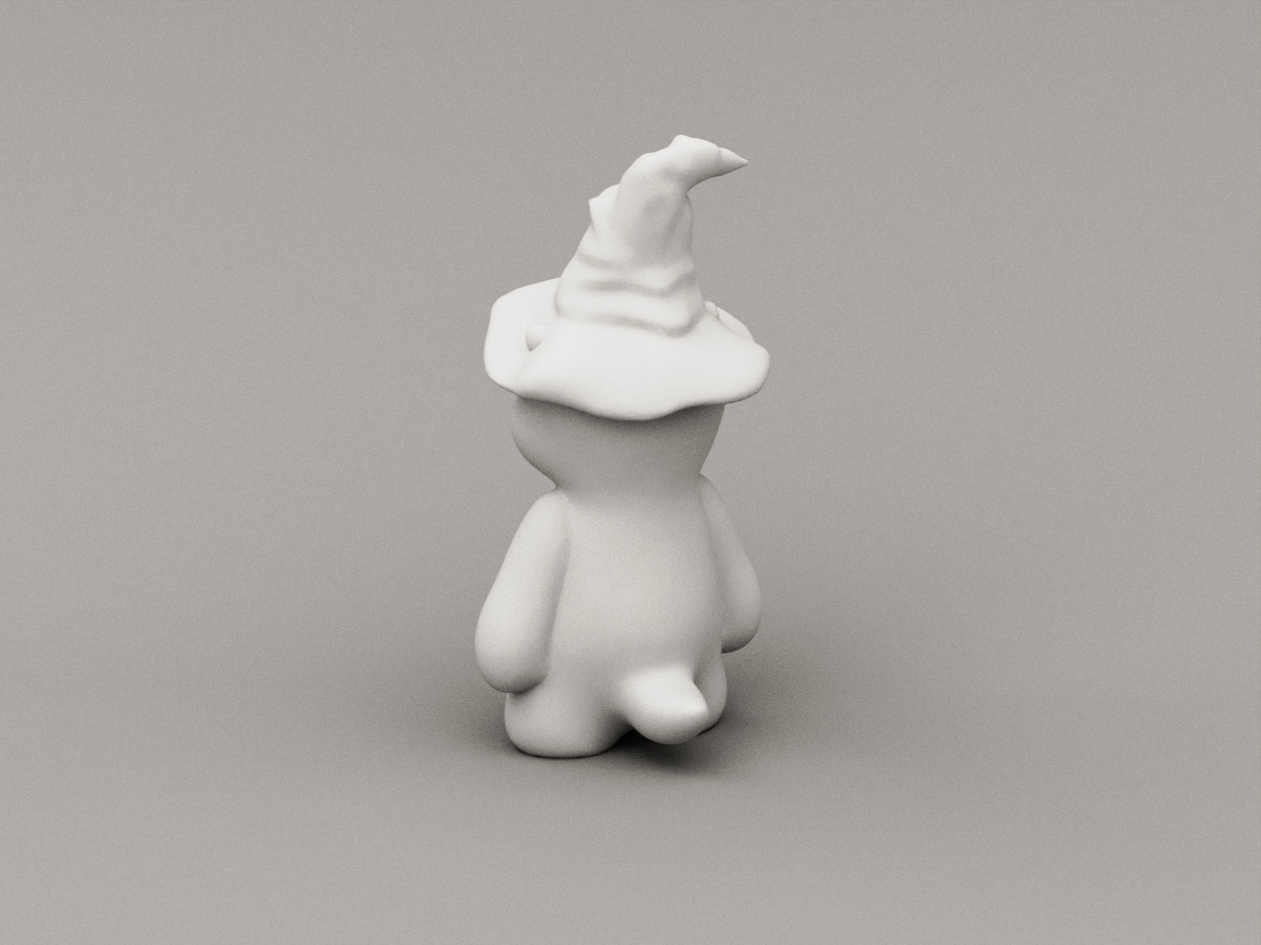 Wizard Otter 3D Model 3D print model_1