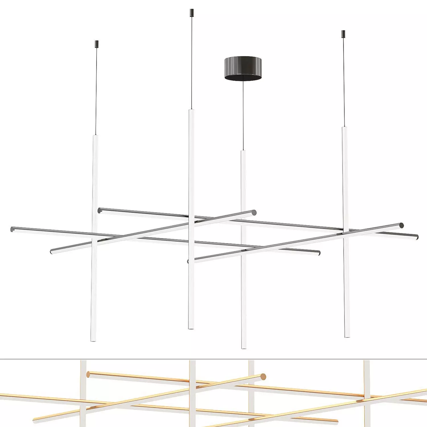 Chandelier Coordinates 8A 3D model_0