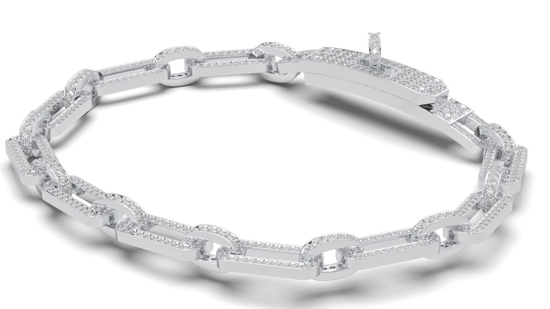 bracelets hermes 3D print model_2