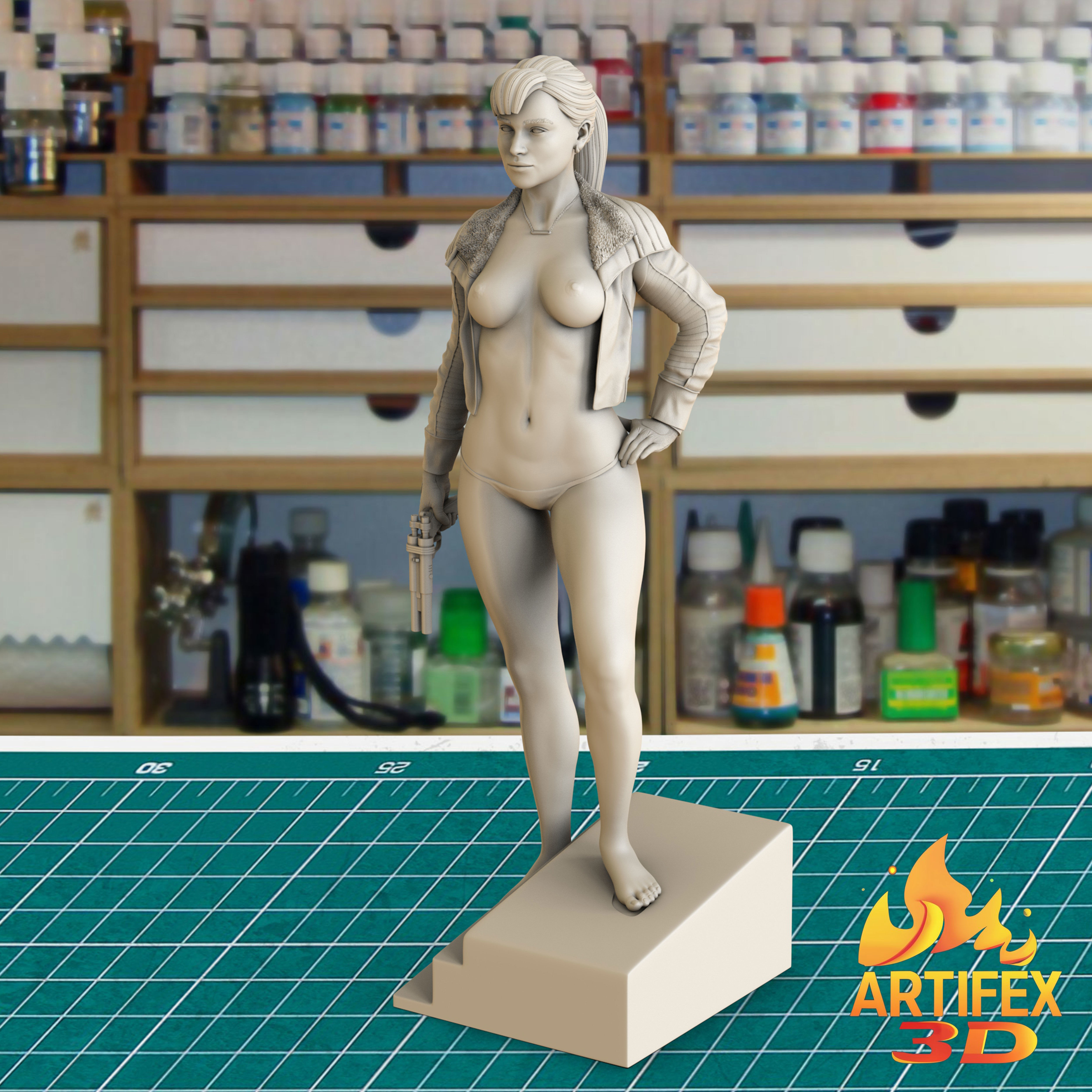 Qira Solo A Star Wars Story 3D print model 3D print model_7