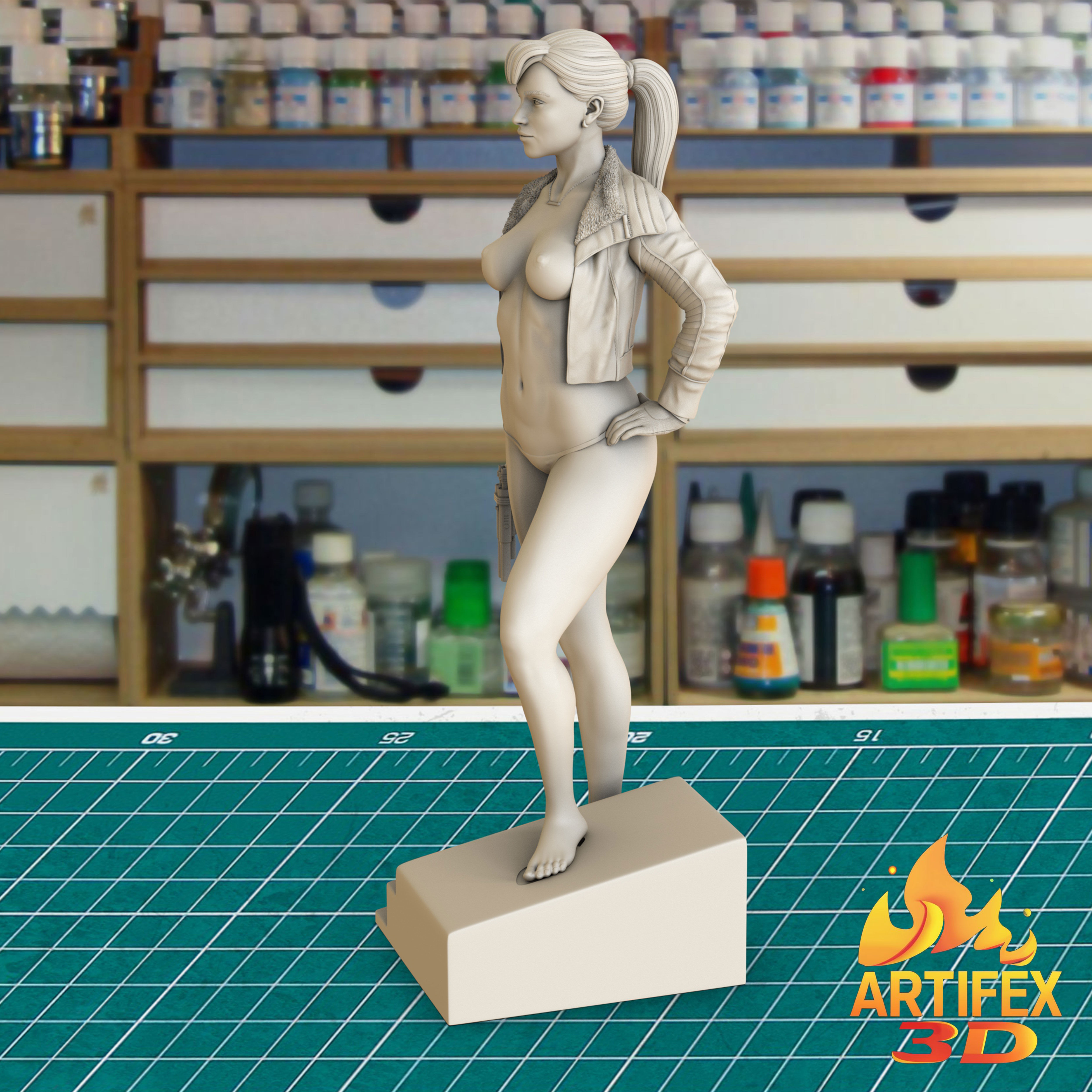 Qira Solo A Star Wars Story 3D print model 3D print model_3