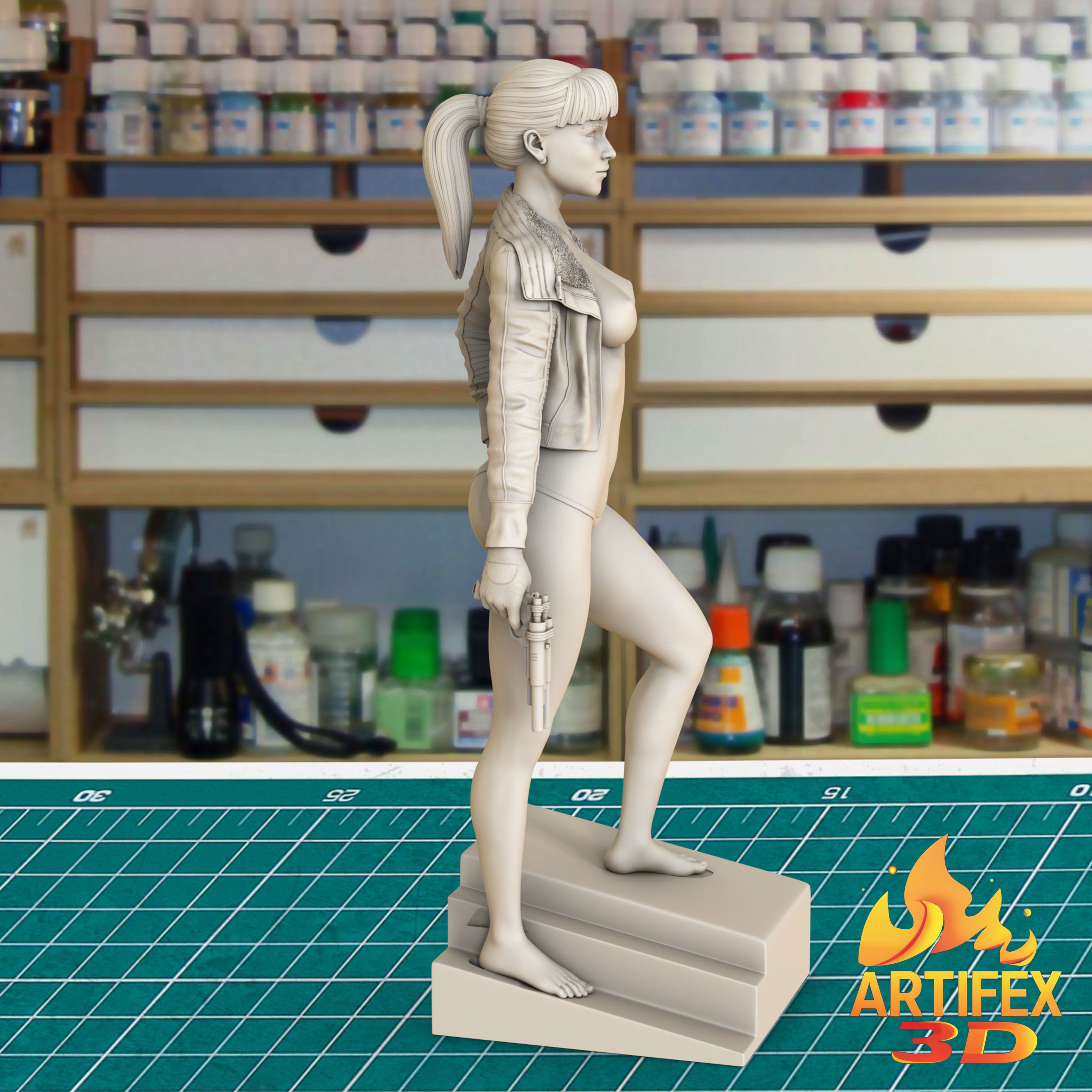 Qira Solo A Star Wars Story 3D print model 3D print model_8