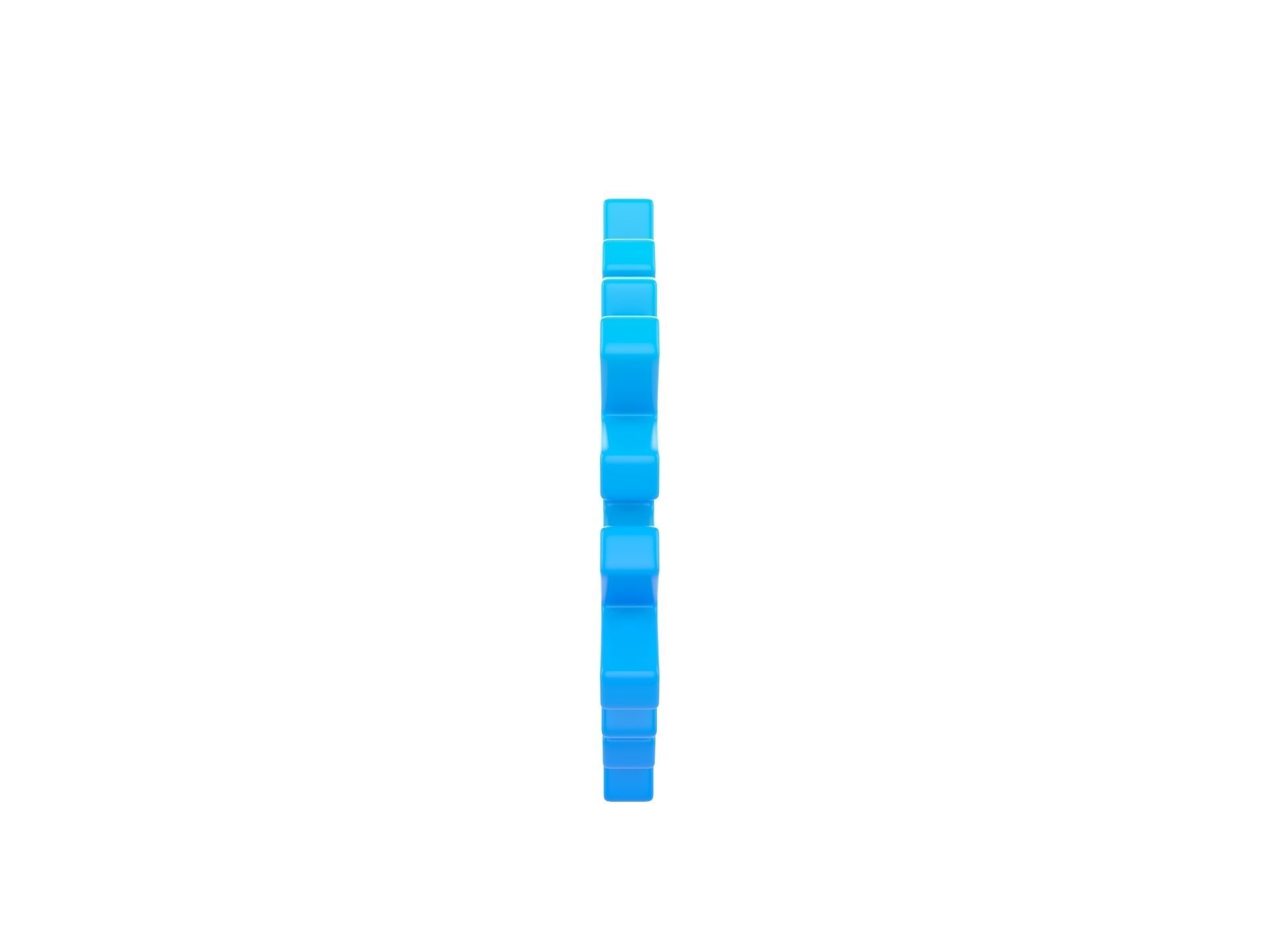 Snowflake 3D model_4