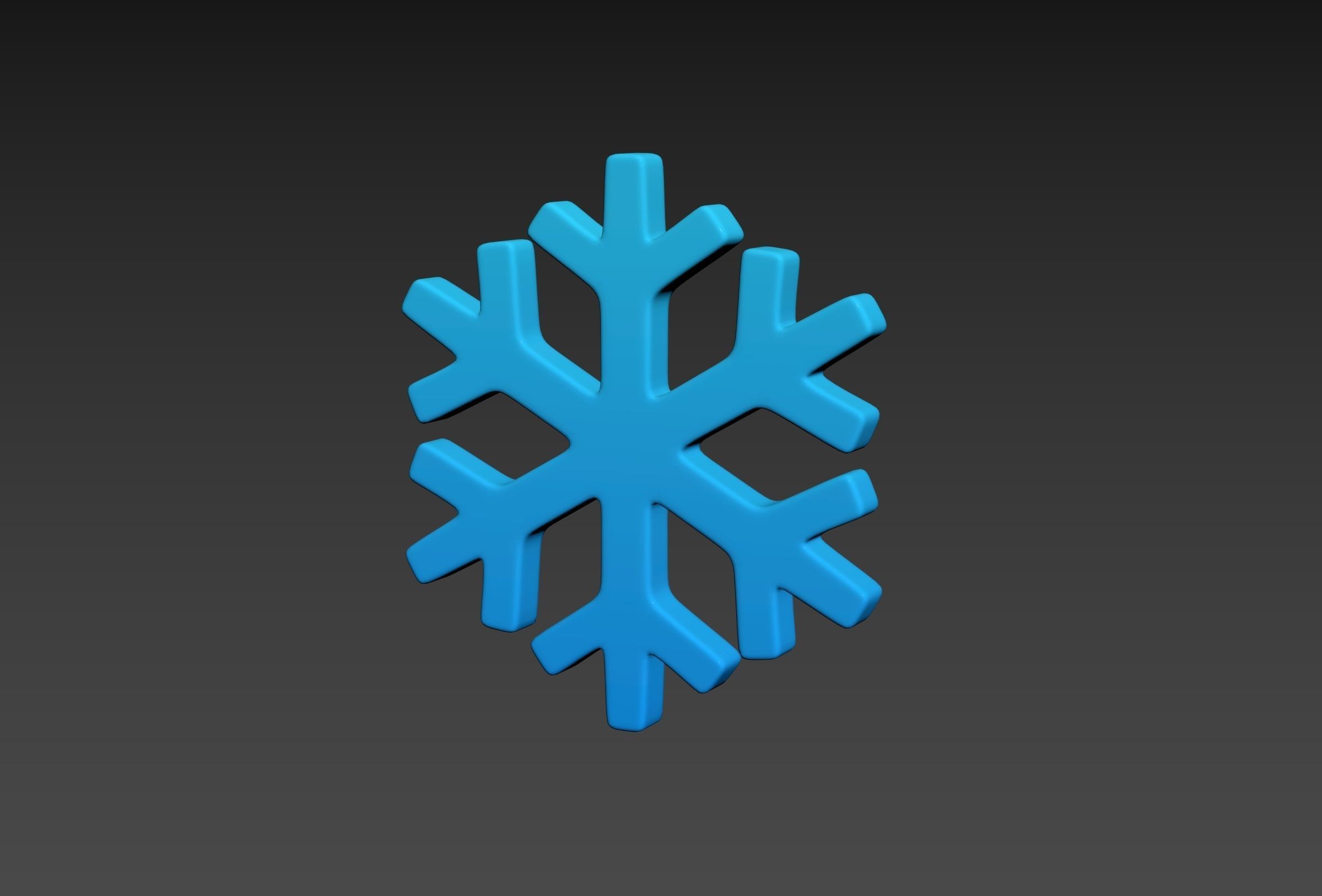 Snowflake 3D model_18