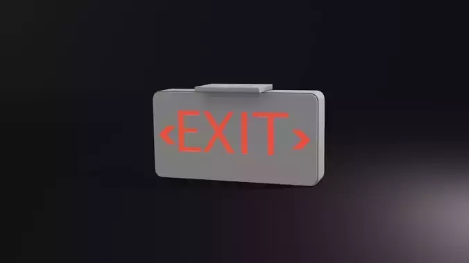 Exit sign Board
