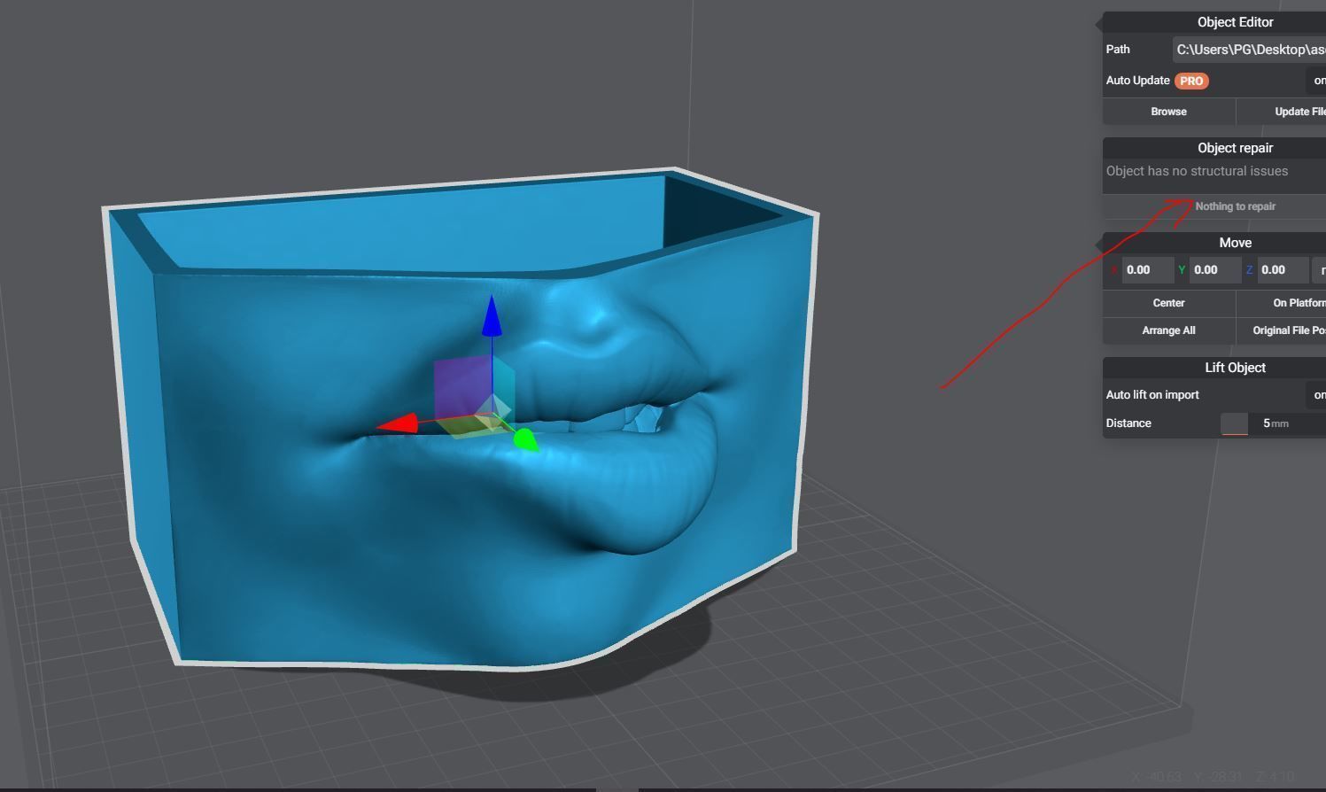 SEXY LIPS HOLDER 3D print model_3