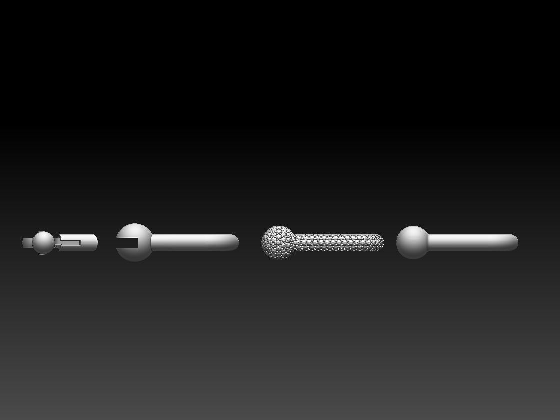 Tiffany chain link bracelet and Tiffany clasp 3D print model_17