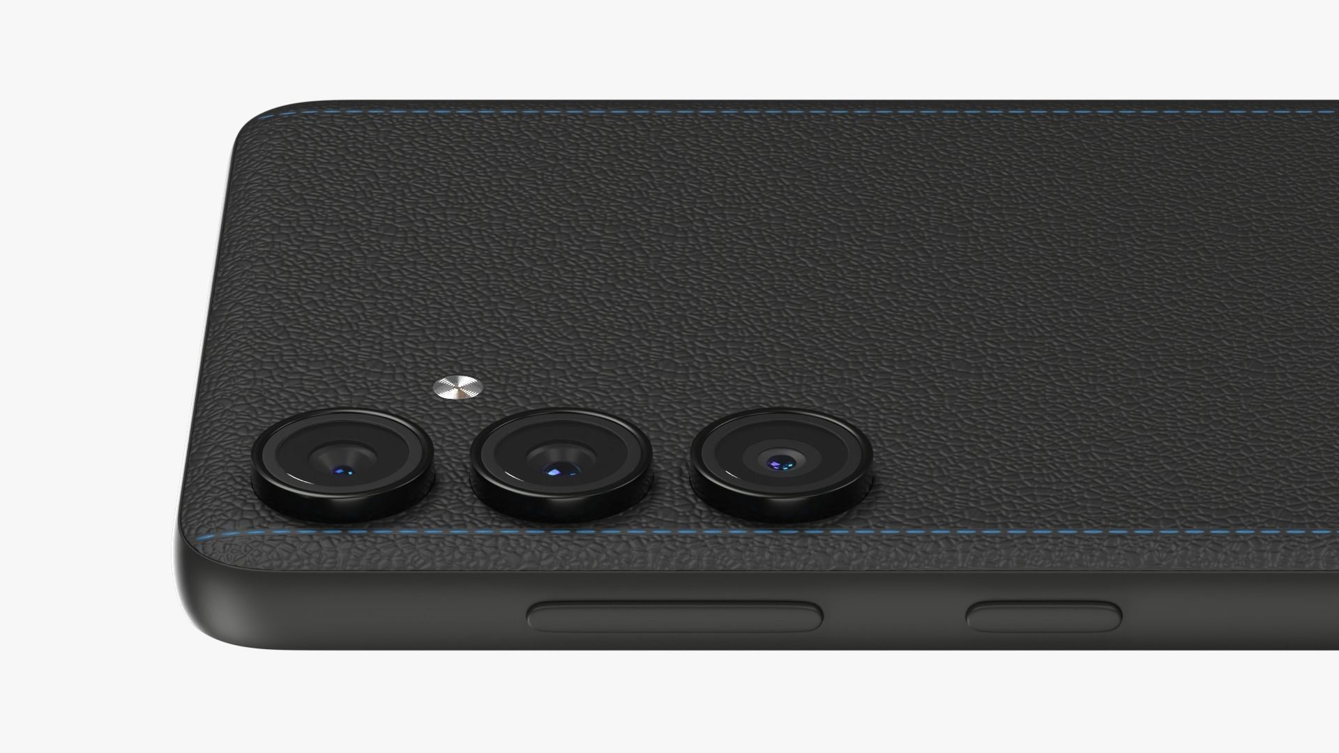 Samsung Galaxy C55 Black Low-poly 3D model_5