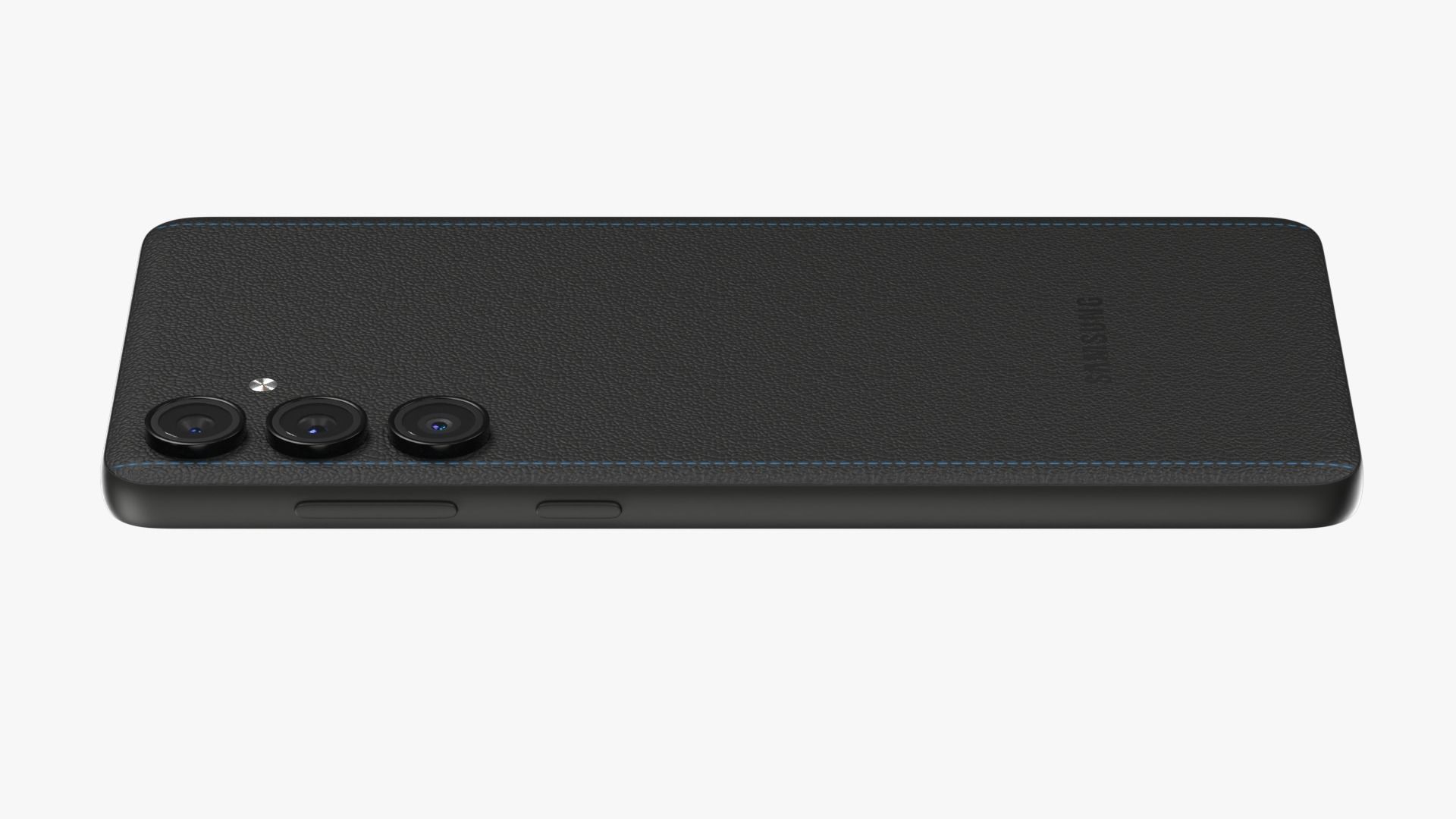 Samsung Galaxy C55 Black Low-poly 3D model_4