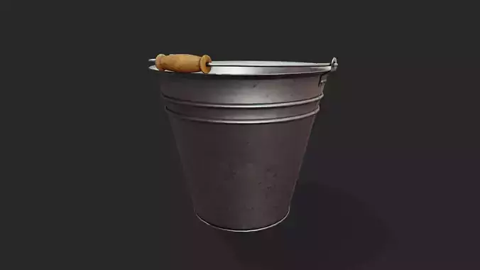 Metal Bucket - Tutorial Included 