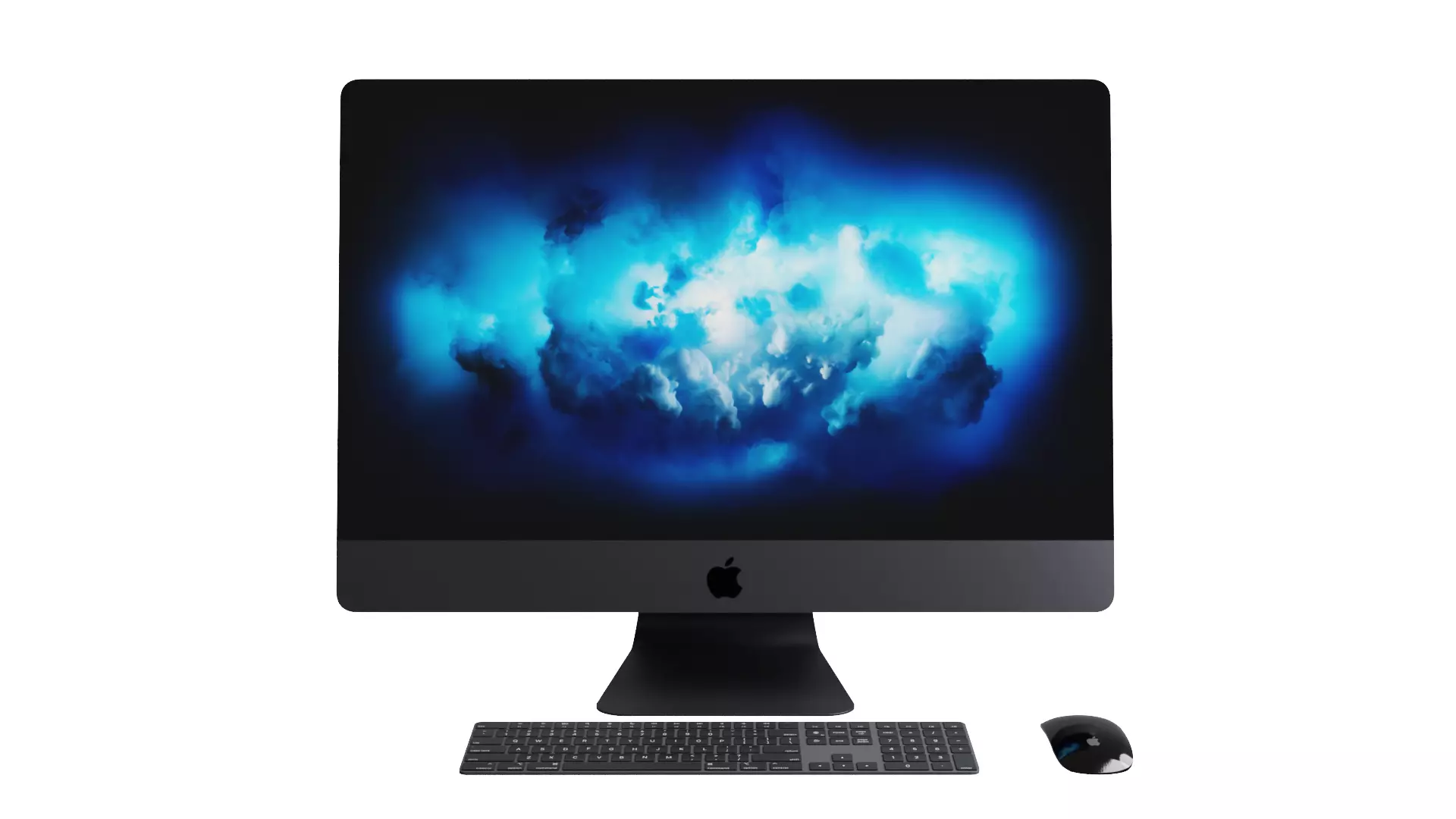 iMac Pro Low-poly 3D model_0