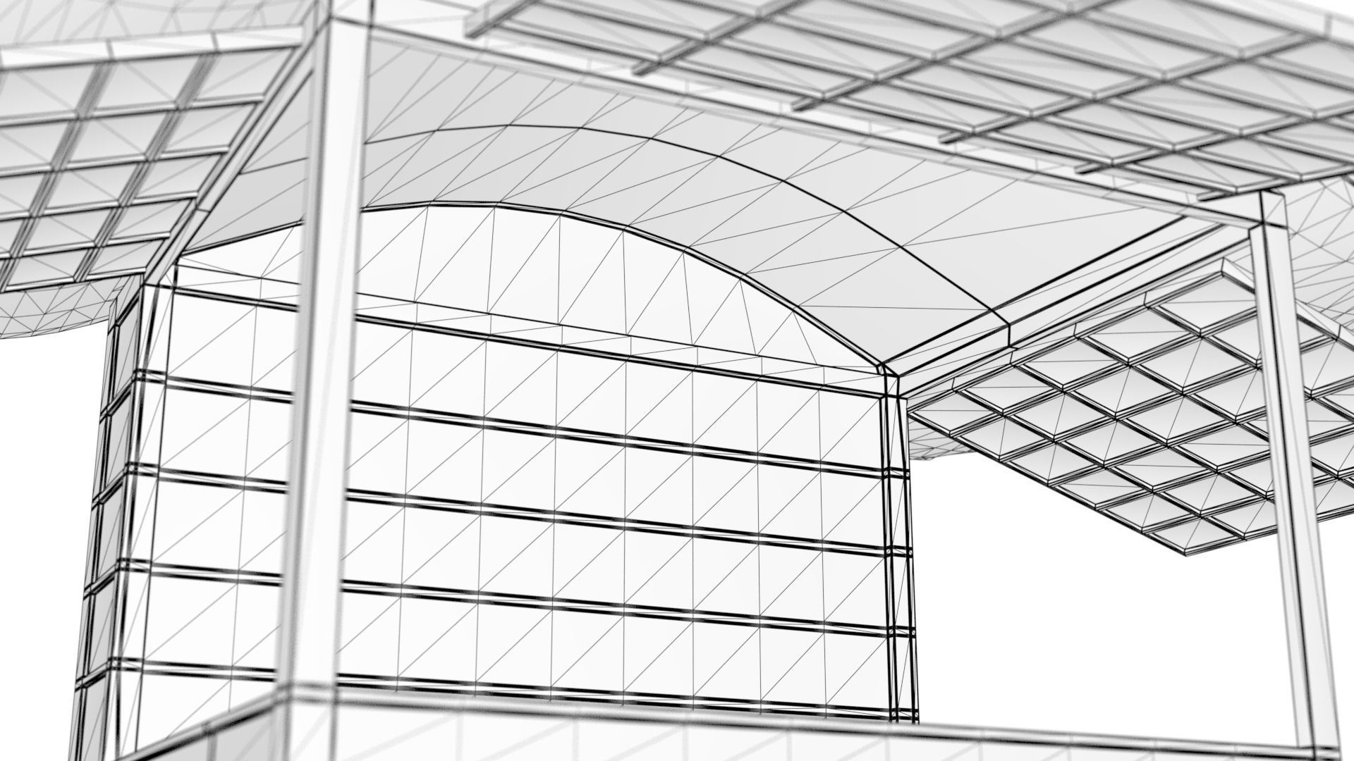 Korean Officer Palanquin - Joseon Tongsinsa 3D model_8