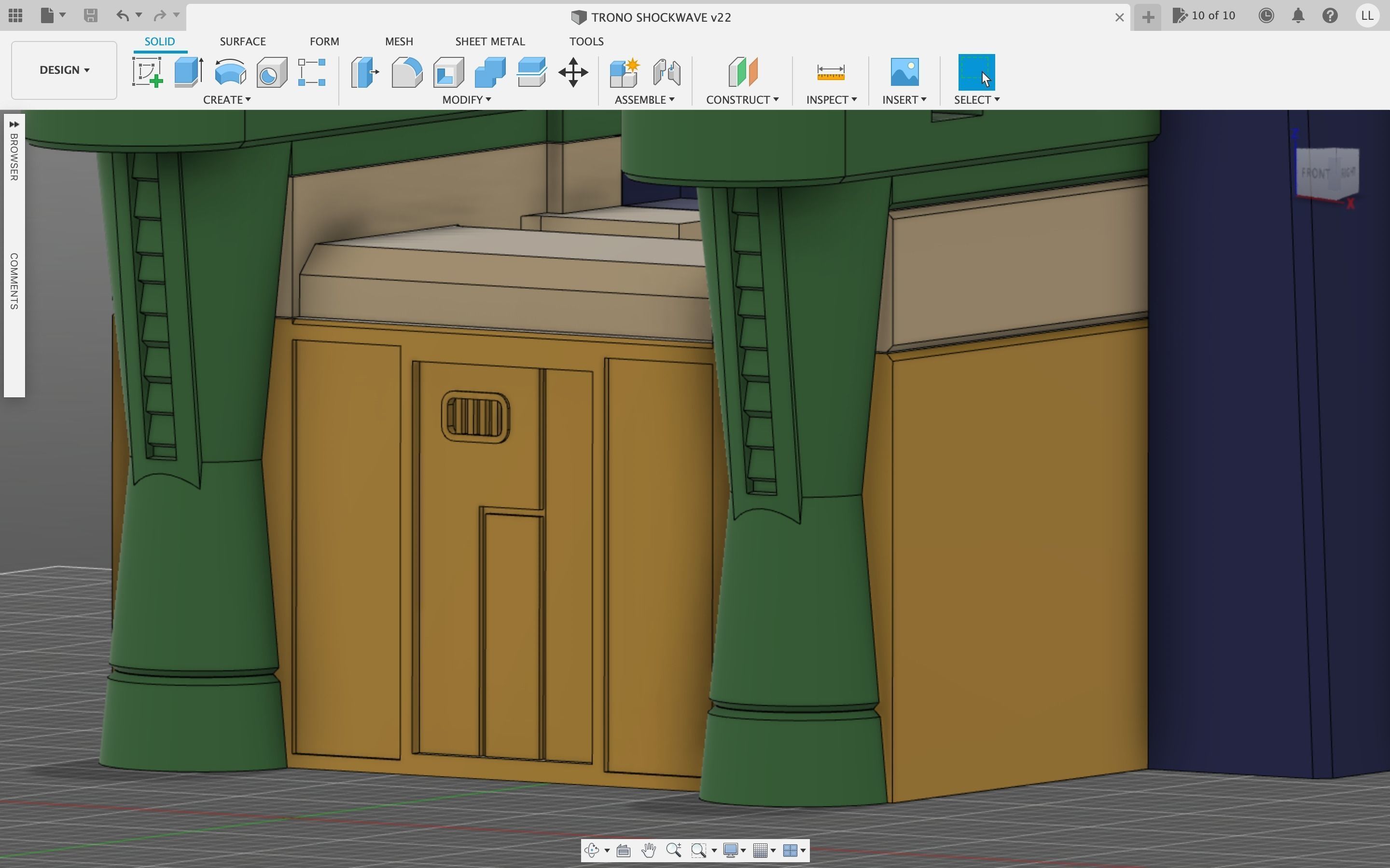 Trono MP29 Shockwave 3D print model_3