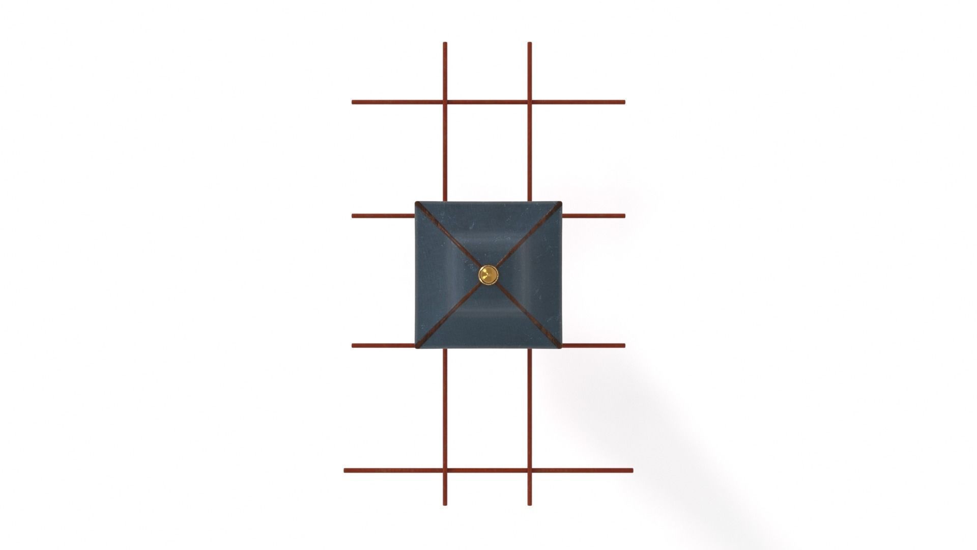 Korean Palanquin Yongjeong - Joseon Tongsinsa 3D model_11