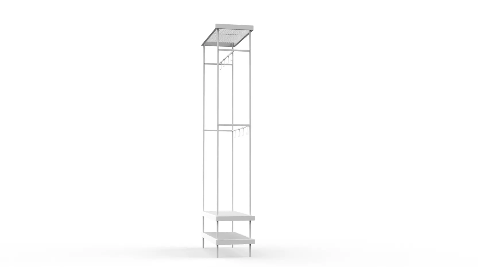 Clothes rack Free 3D model