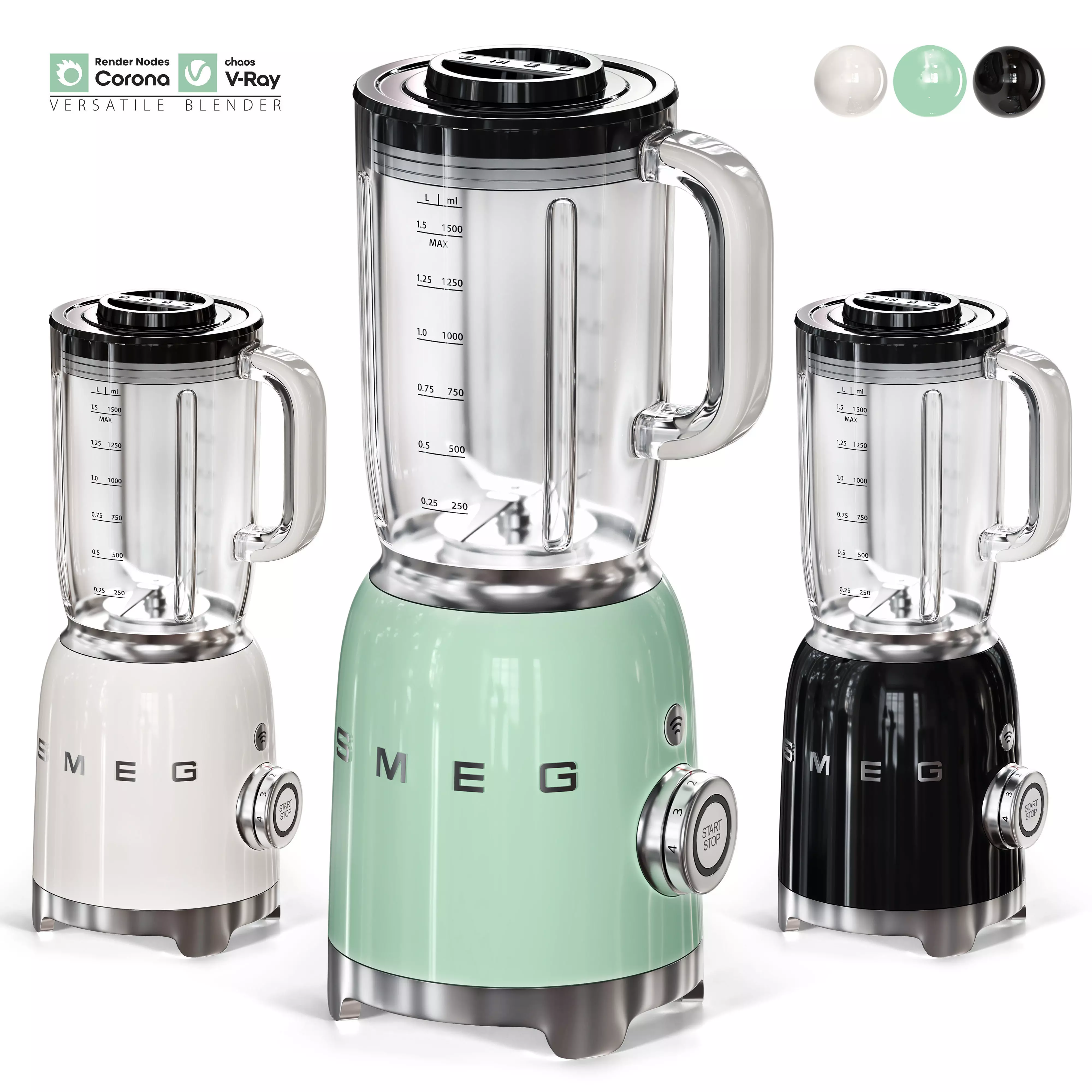 VERSATILE BLENDER 3D model