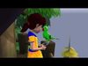 Parrot Low-poly 3D model_1