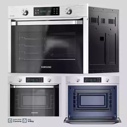 Gas Oven Microwave 01