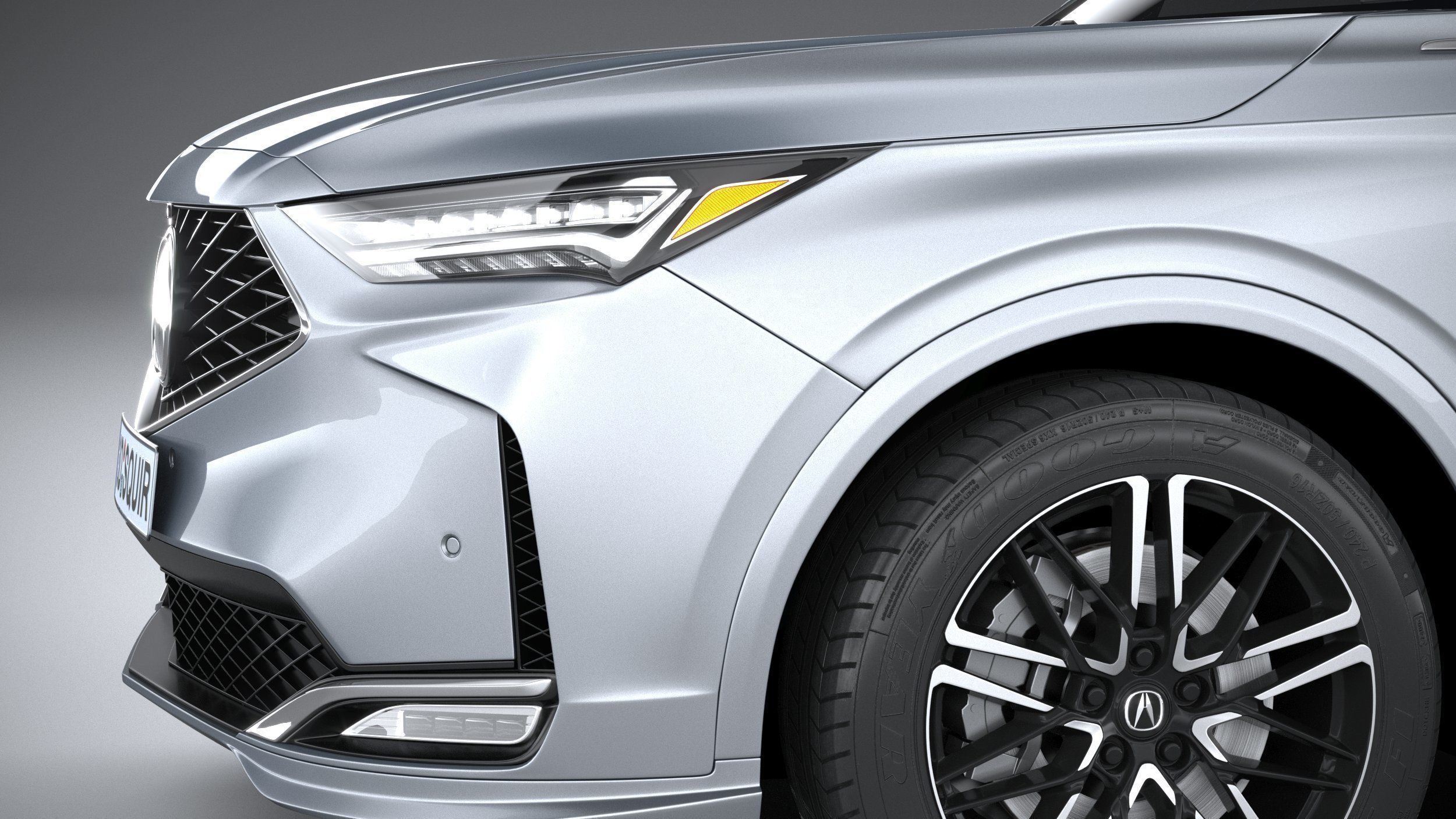 Acura MDX 2025 3D model_3