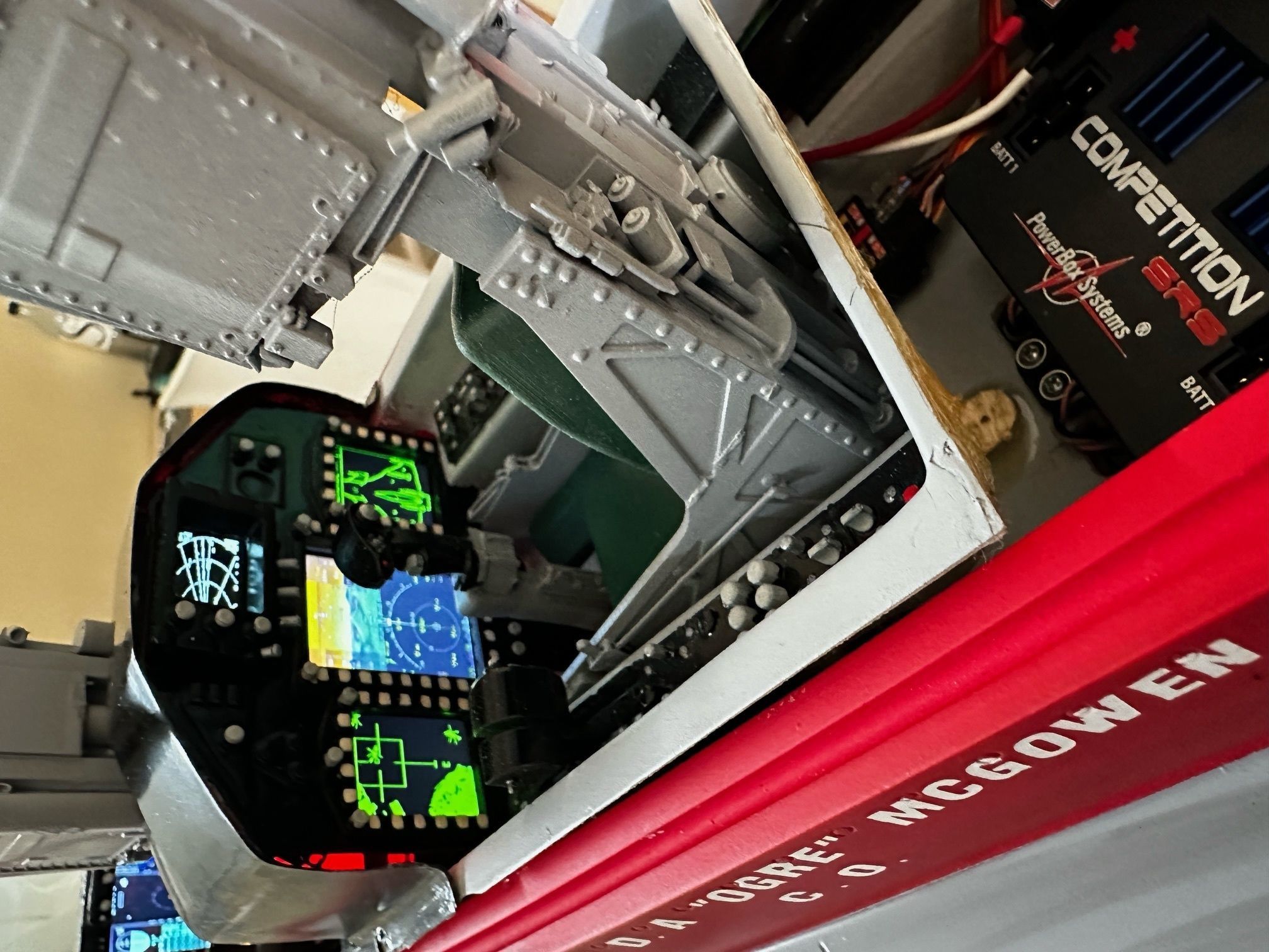 F18 Cockpit Upgrade Jetlegend F-18F Super Hornet  3D print model_8