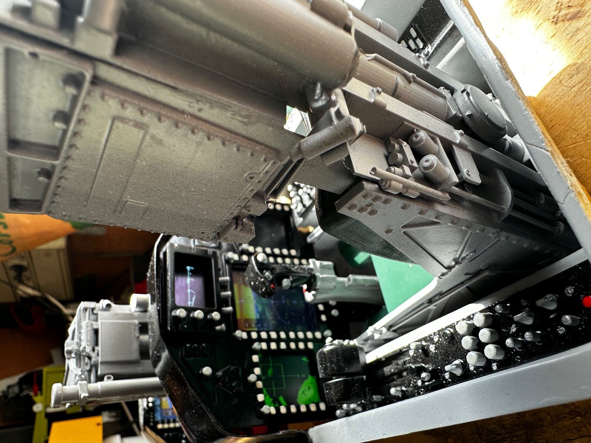 F18 Cockpit Upgrade Jetlegend F-18F Super Hornet  3D print model_29