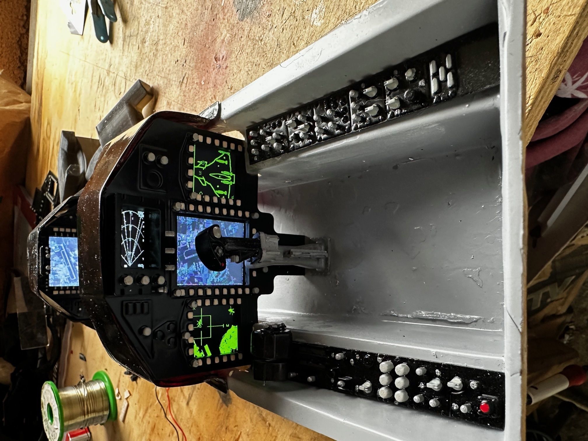 F18 Cockpit Upgrade Jetlegend F-18F Super Hornet  3D print model_17