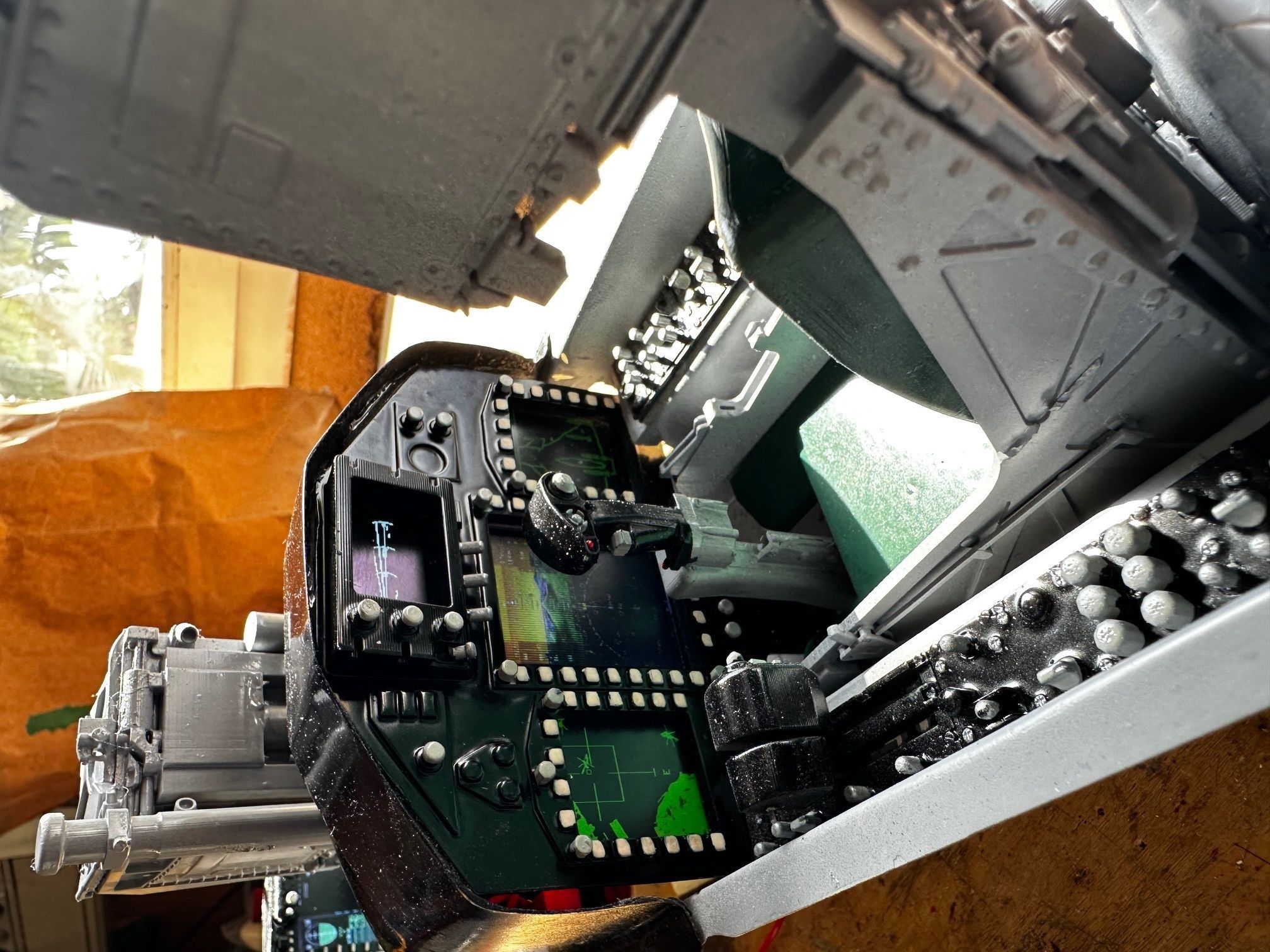 F18 Cockpit Upgrade Jetlegend F-18F Super Hornet  3D print model_24