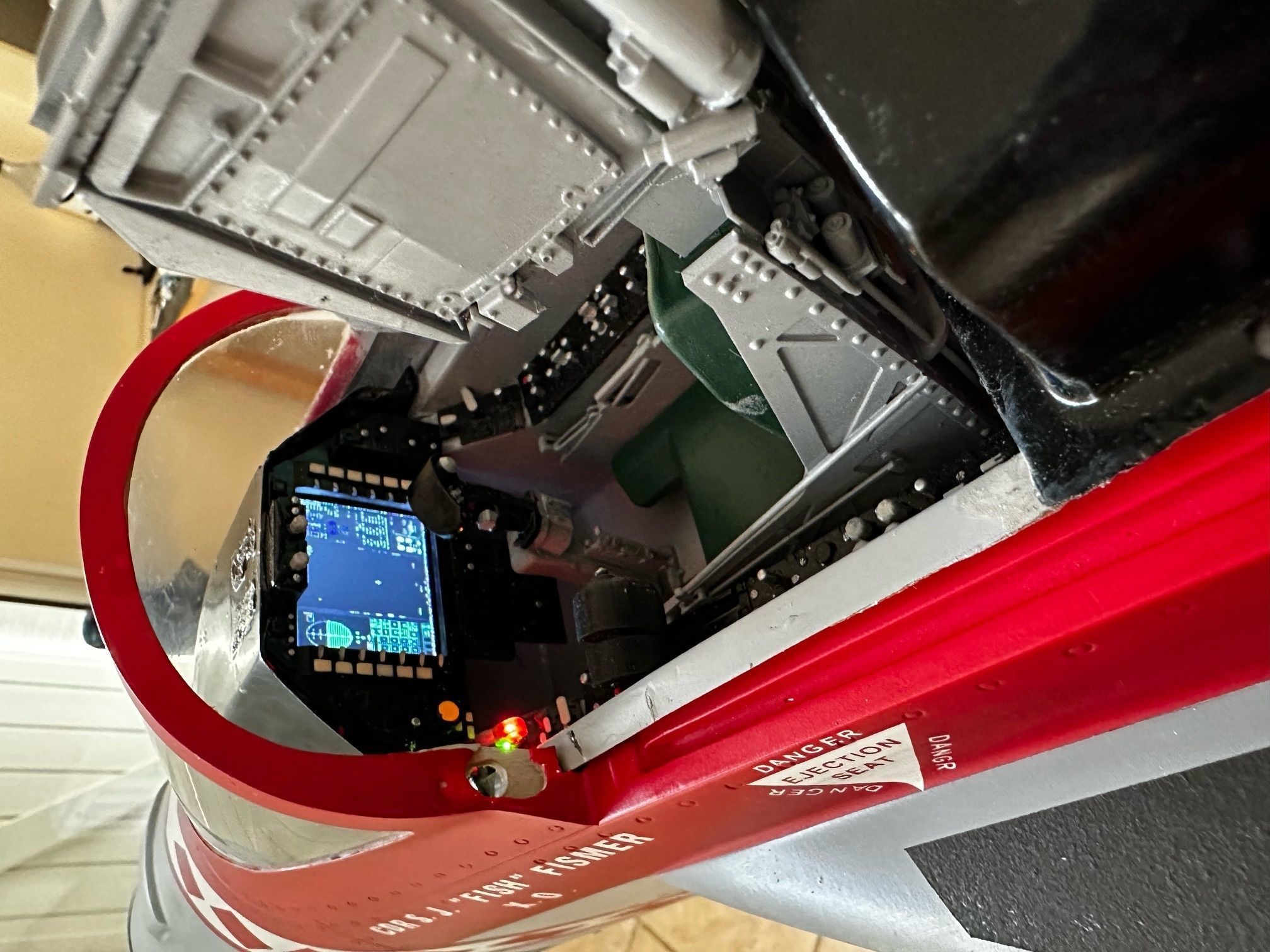 F18 Cockpit Upgrade Jetlegend F-18F Super Hornet  3D print model_11