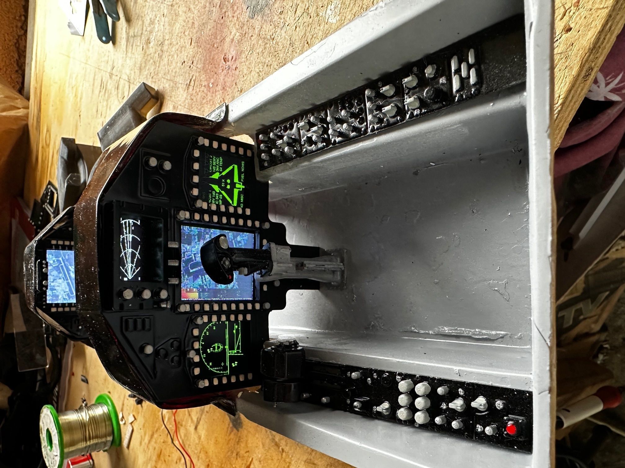 F18 Cockpit Upgrade Jetlegend F-18F Super Hornet  3D print model_16