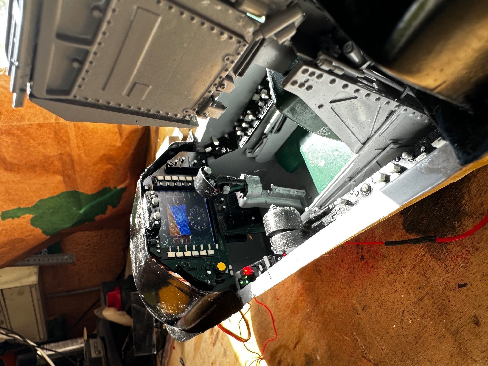 F18 Cockpit Upgrade Jetlegend F-18F Super Hornet  3D print model_23