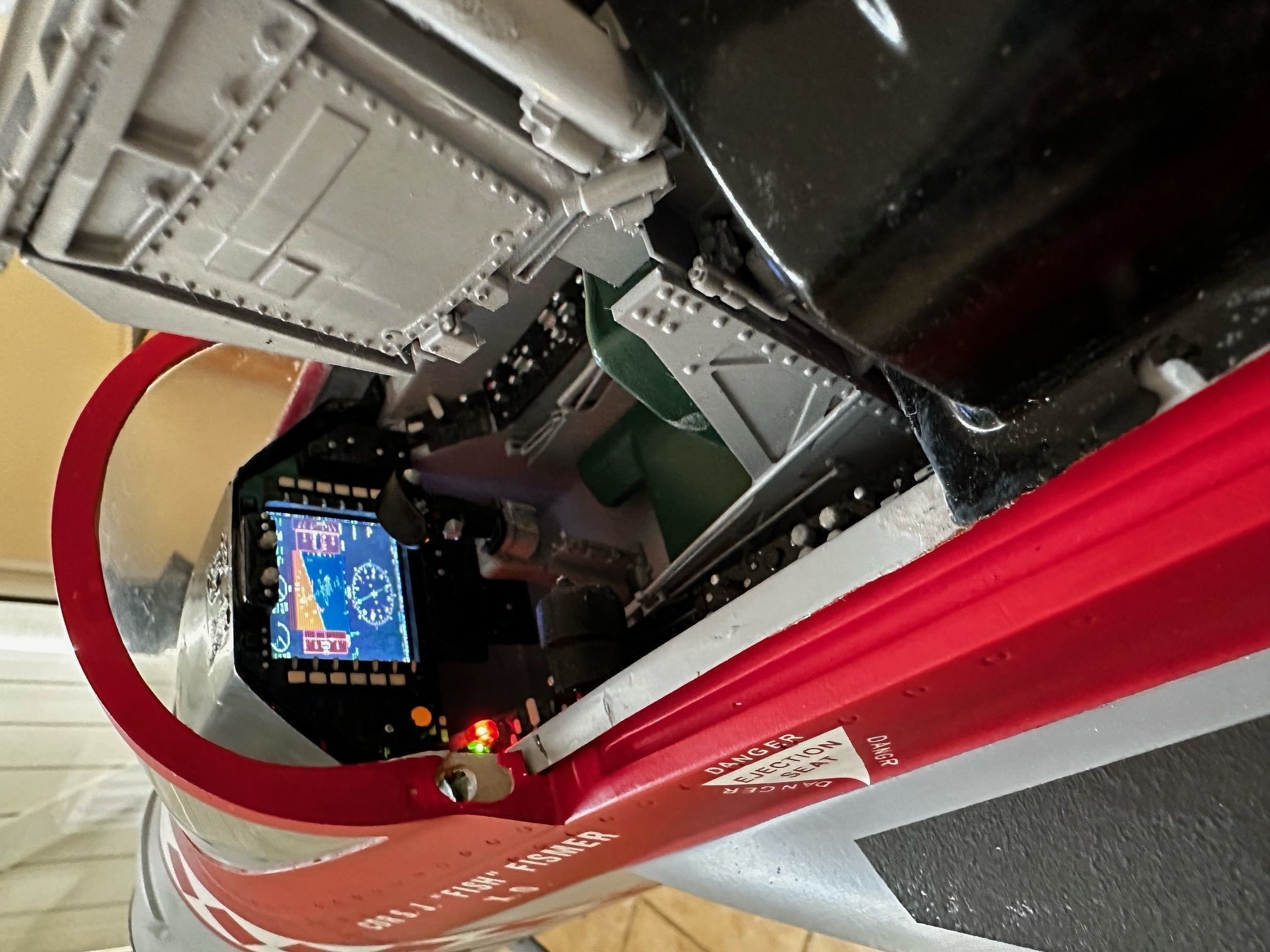 F18 Cockpit Upgrade Jetlegend F-18F Super Hornet  3D print model_30