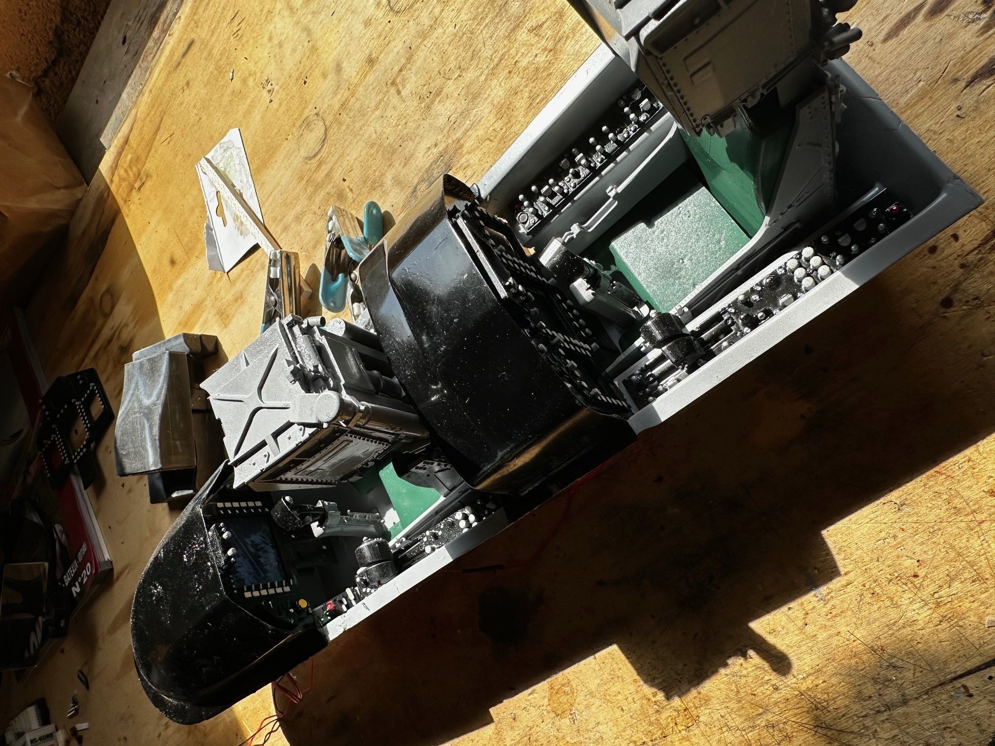 F18 Cockpit Upgrade Jetlegend F-18F Super Hornet  3D print model_21