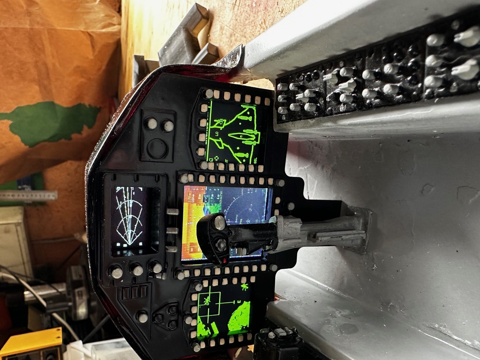 F18 Cockpit Upgrade Jetlegend F-18F Super Hornet  3D print model_3