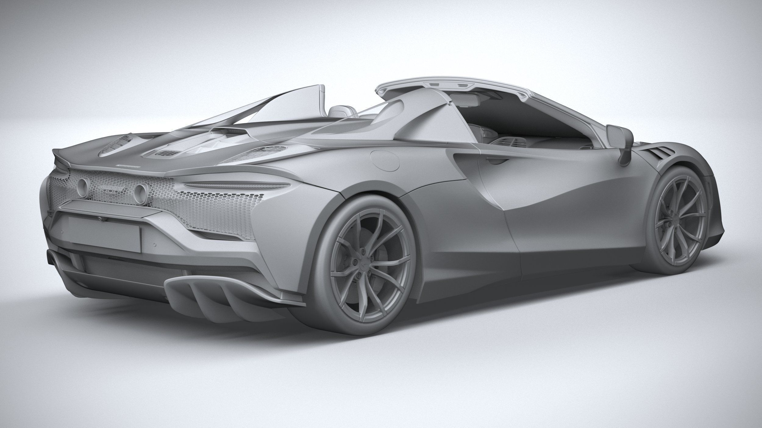 McLaren Artura Spider 2025 3D model_25
