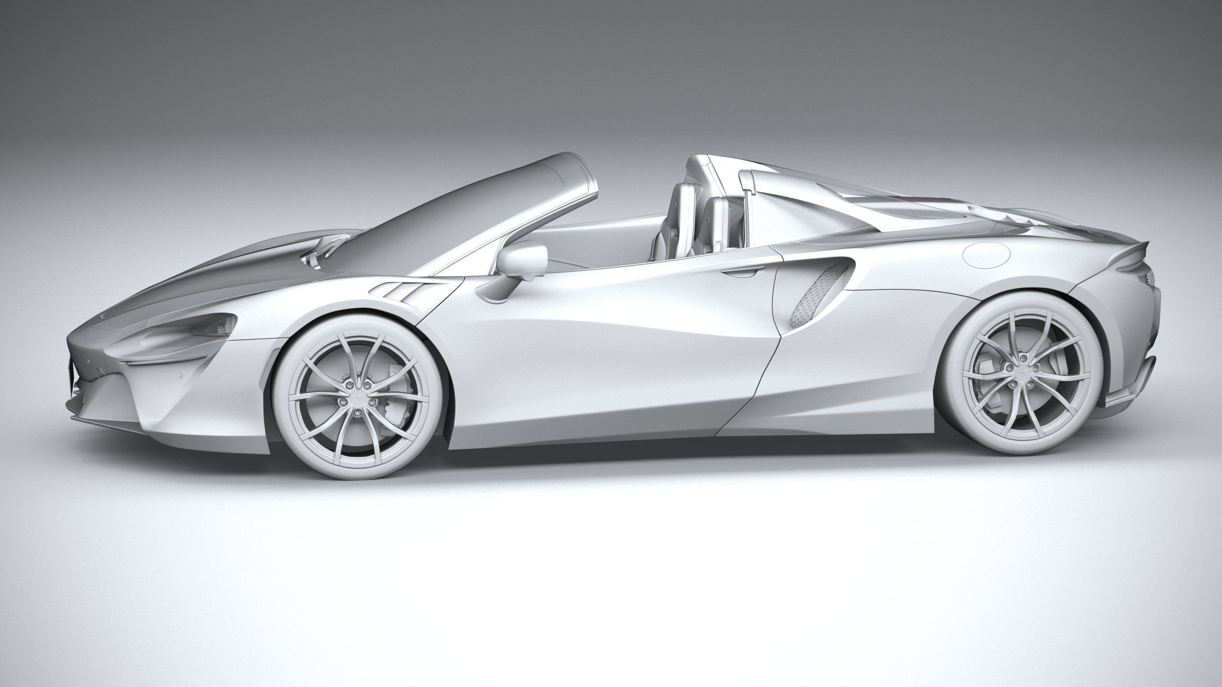 McLaren Artura Spider 2025 3D model_22