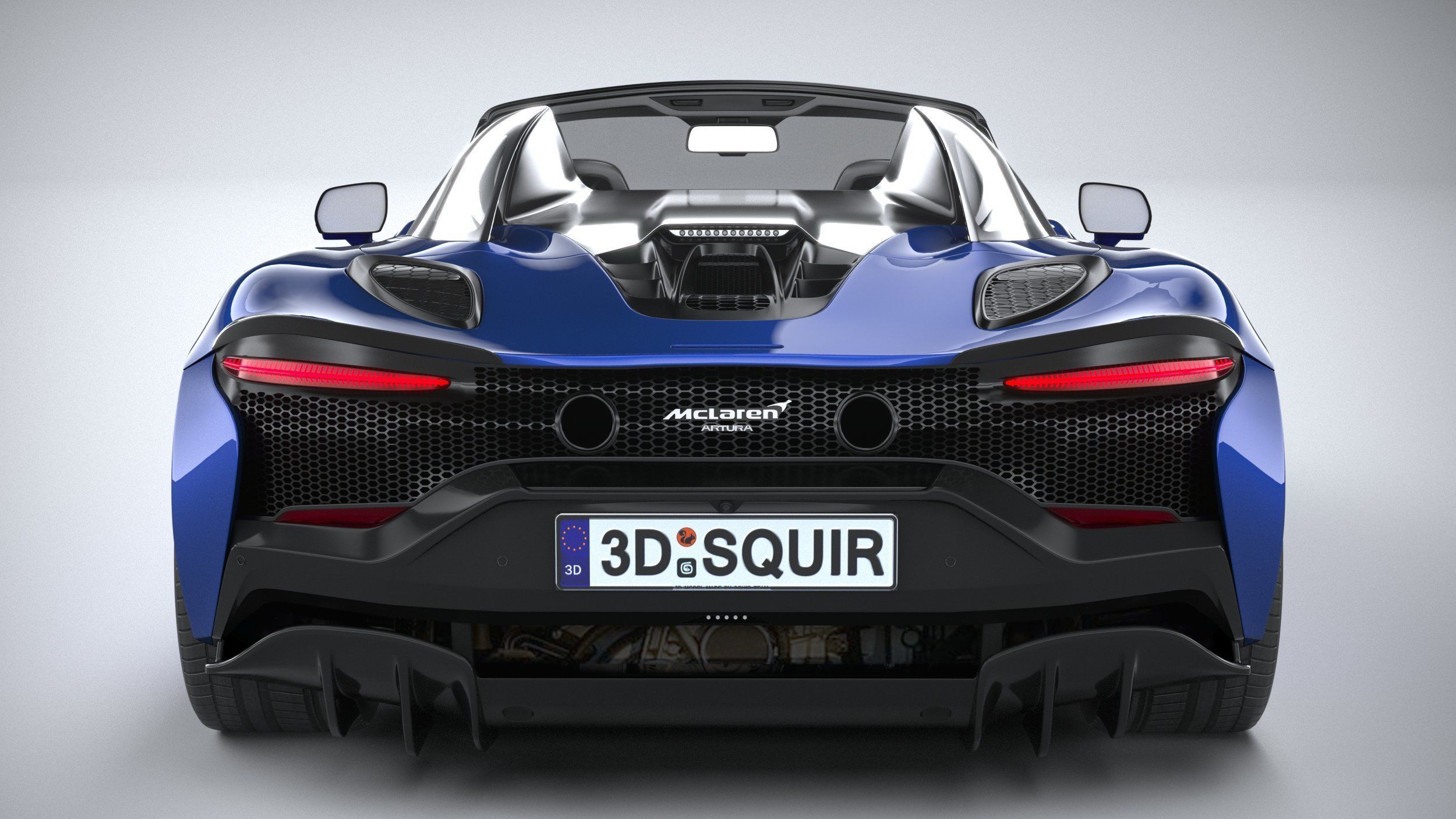 McLaren Artura Spider 2025 3D model_4