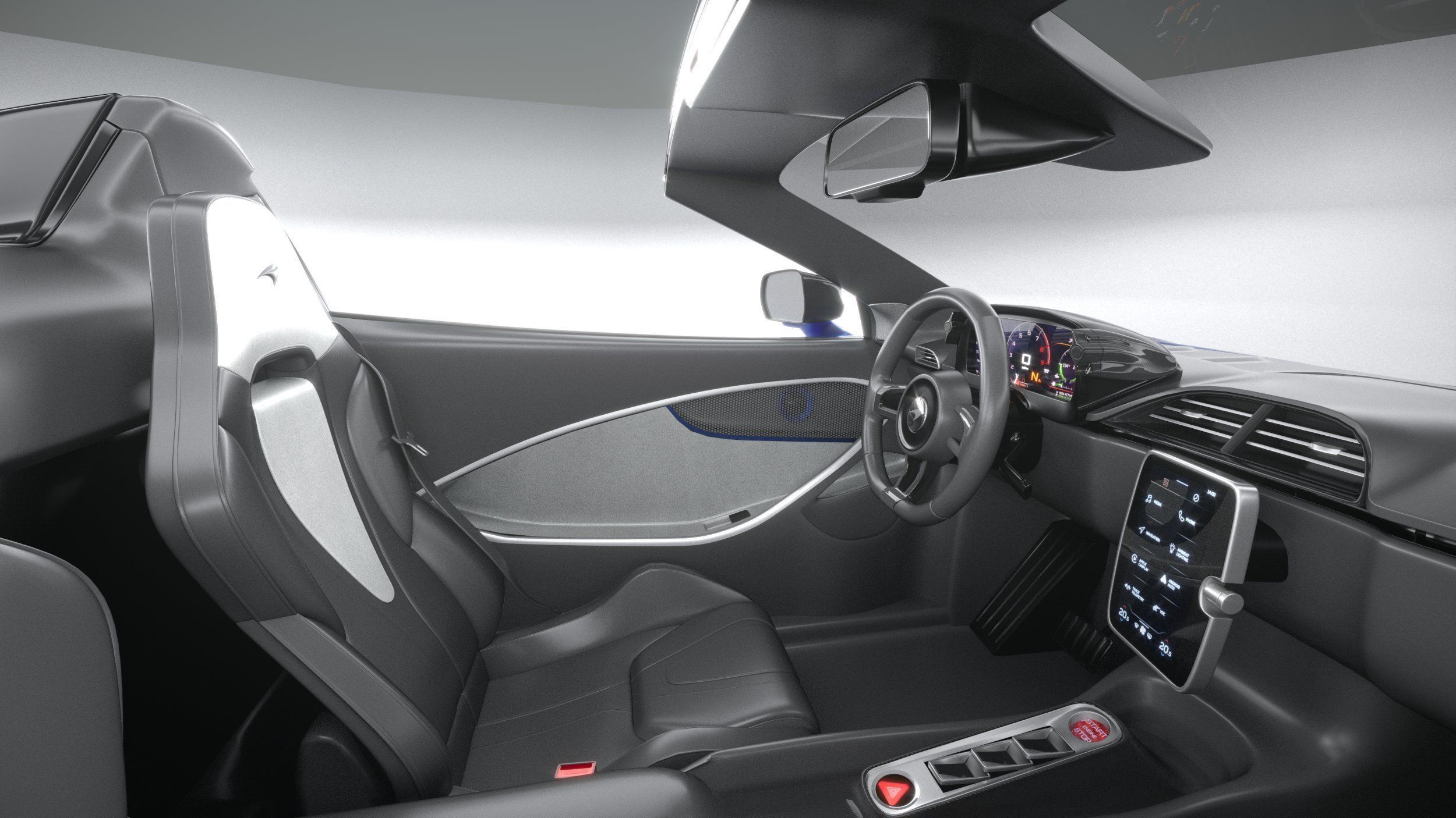 McLaren Artura Spider 2025 3D model_28