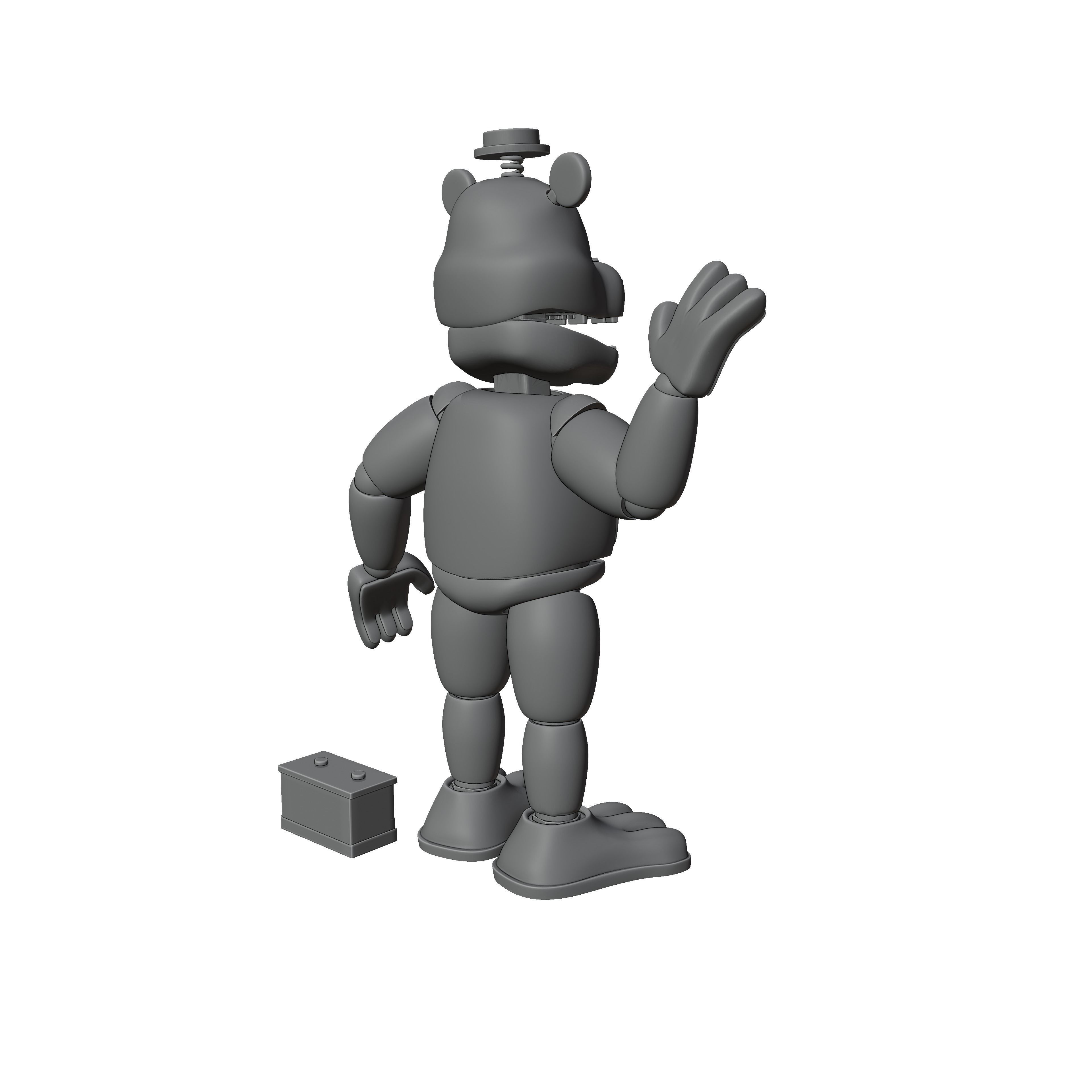 Nedd Bear 3D print model_3