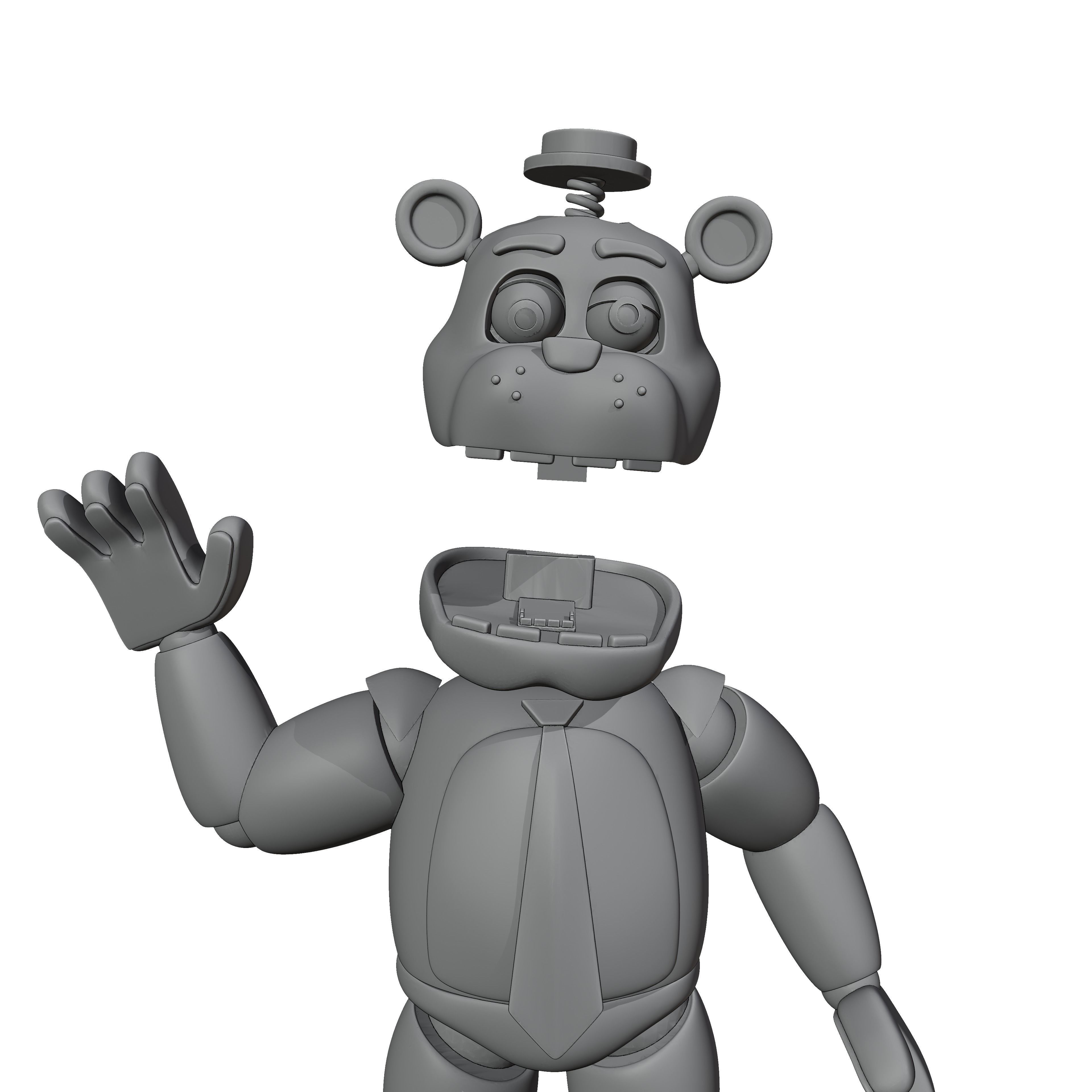 Nedd Bear 3D print model_5