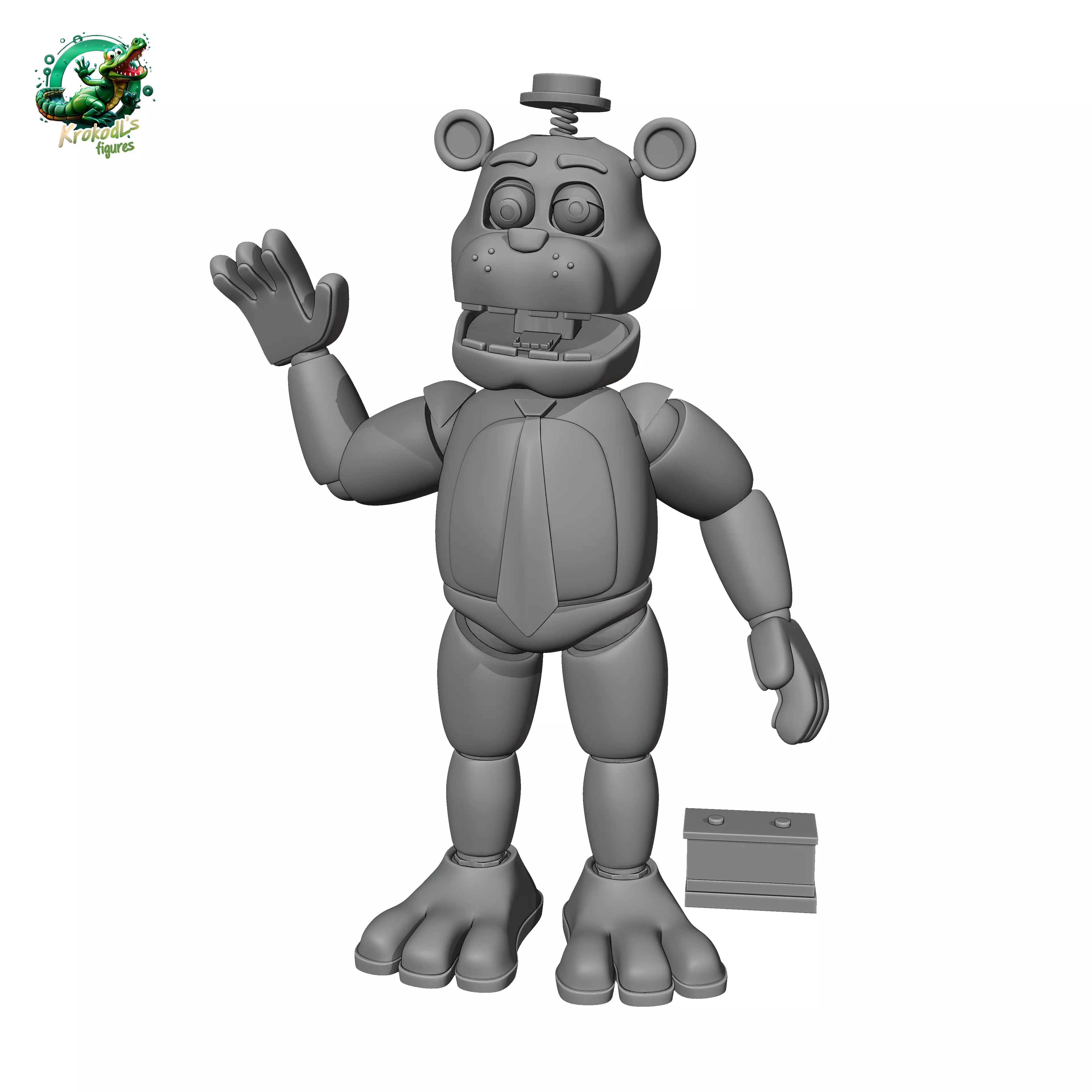 Nedd Bear 3D print model_0