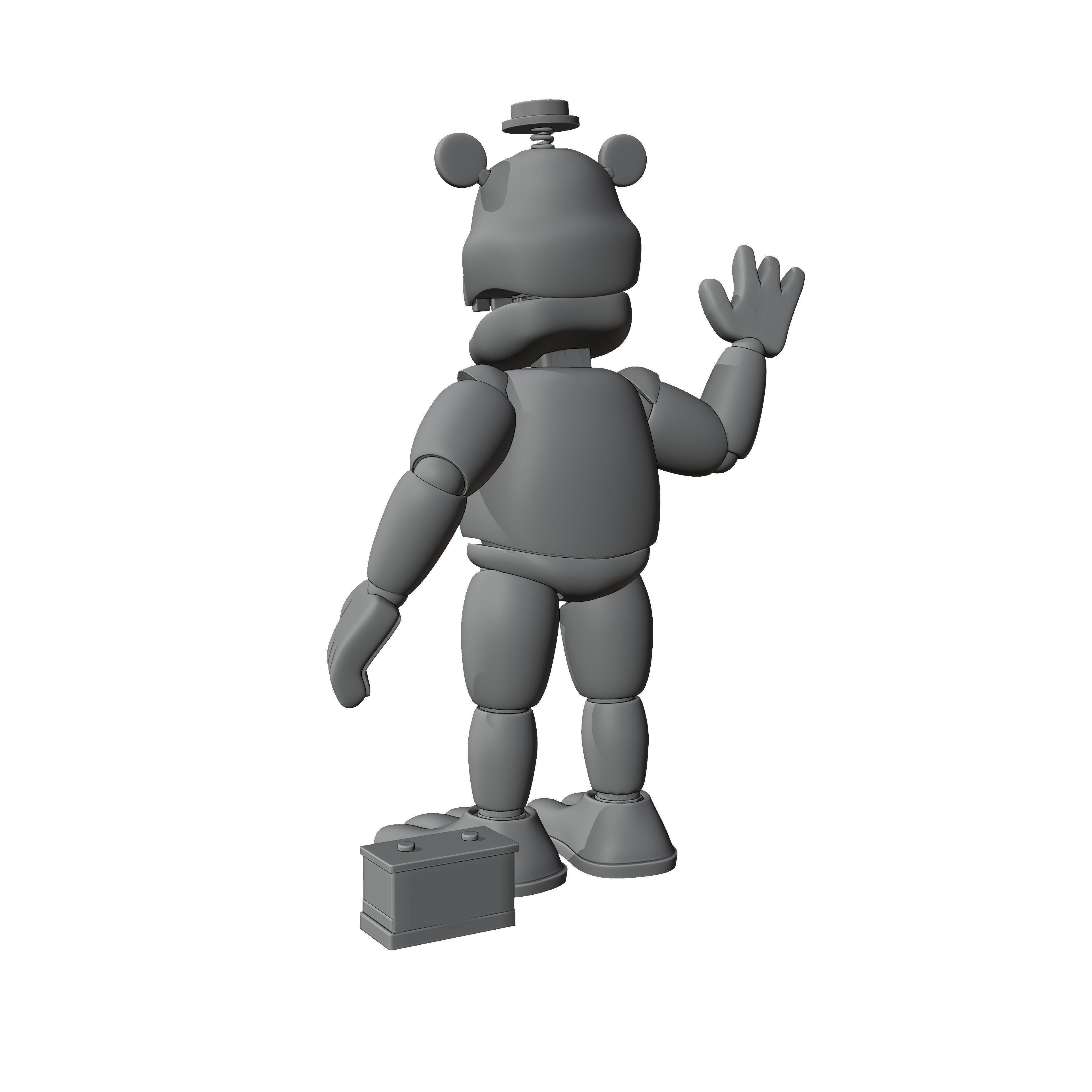 Nedd Bear 3D print model_2