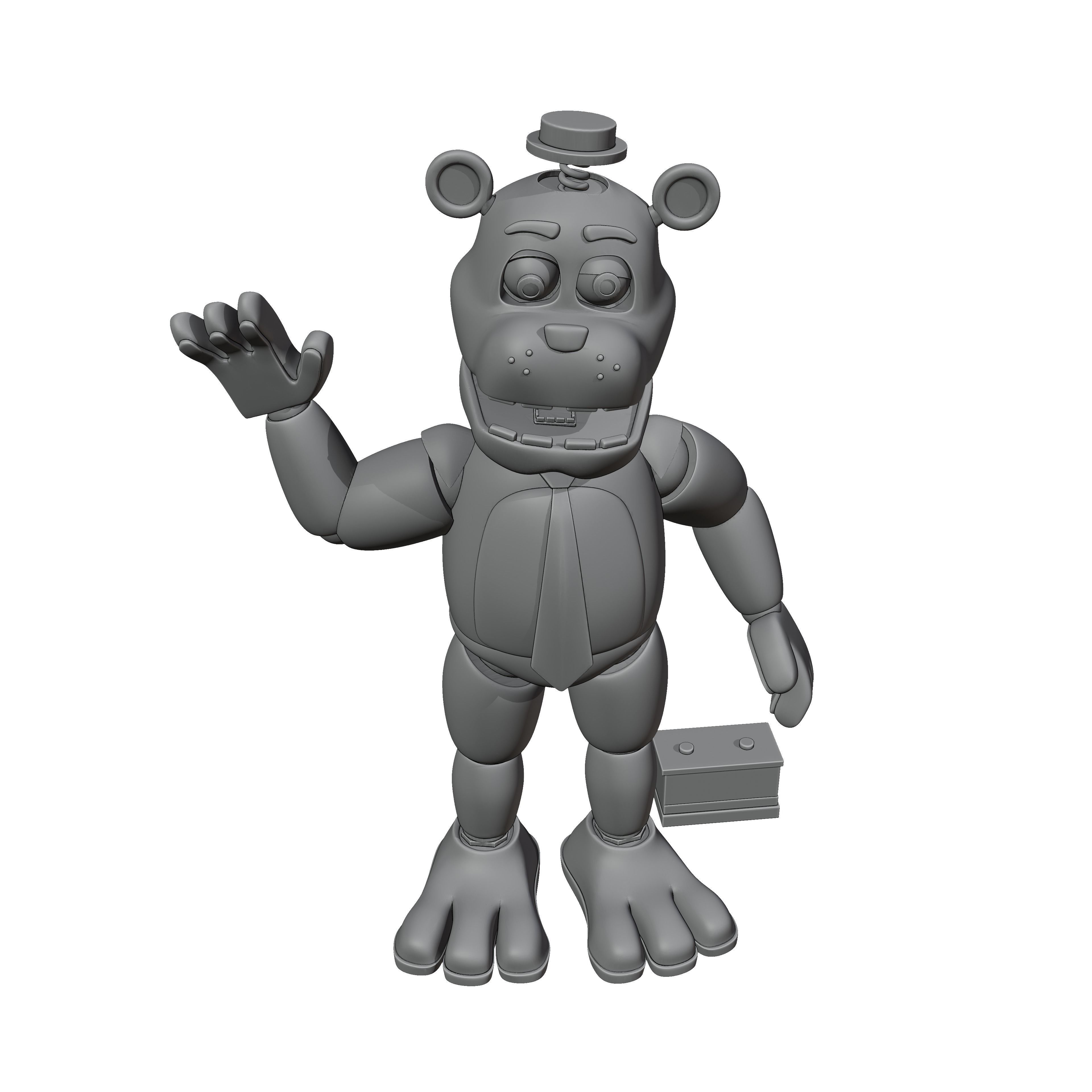 Nedd Bear 3D print model_4