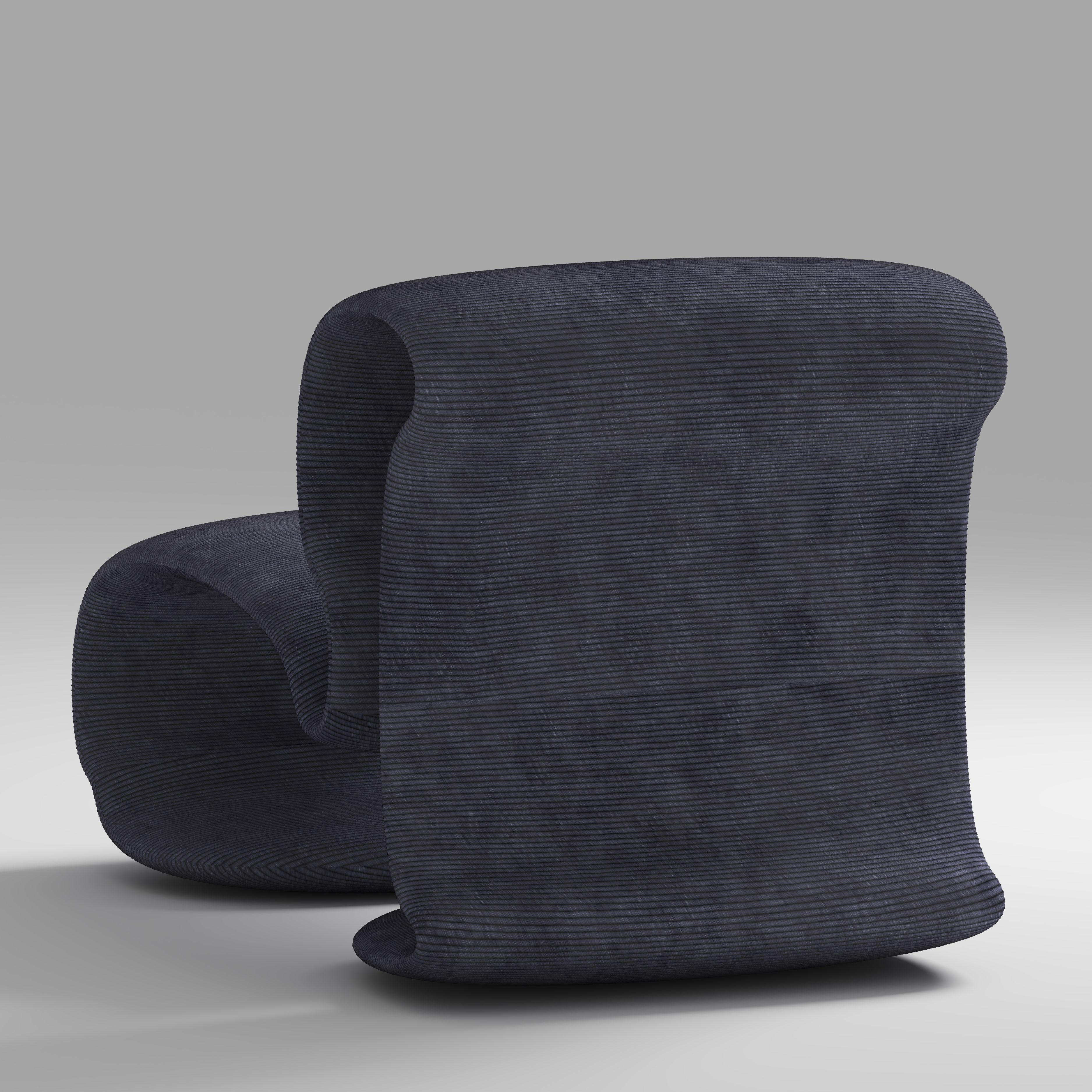 the chair Low-poly 3D model_6