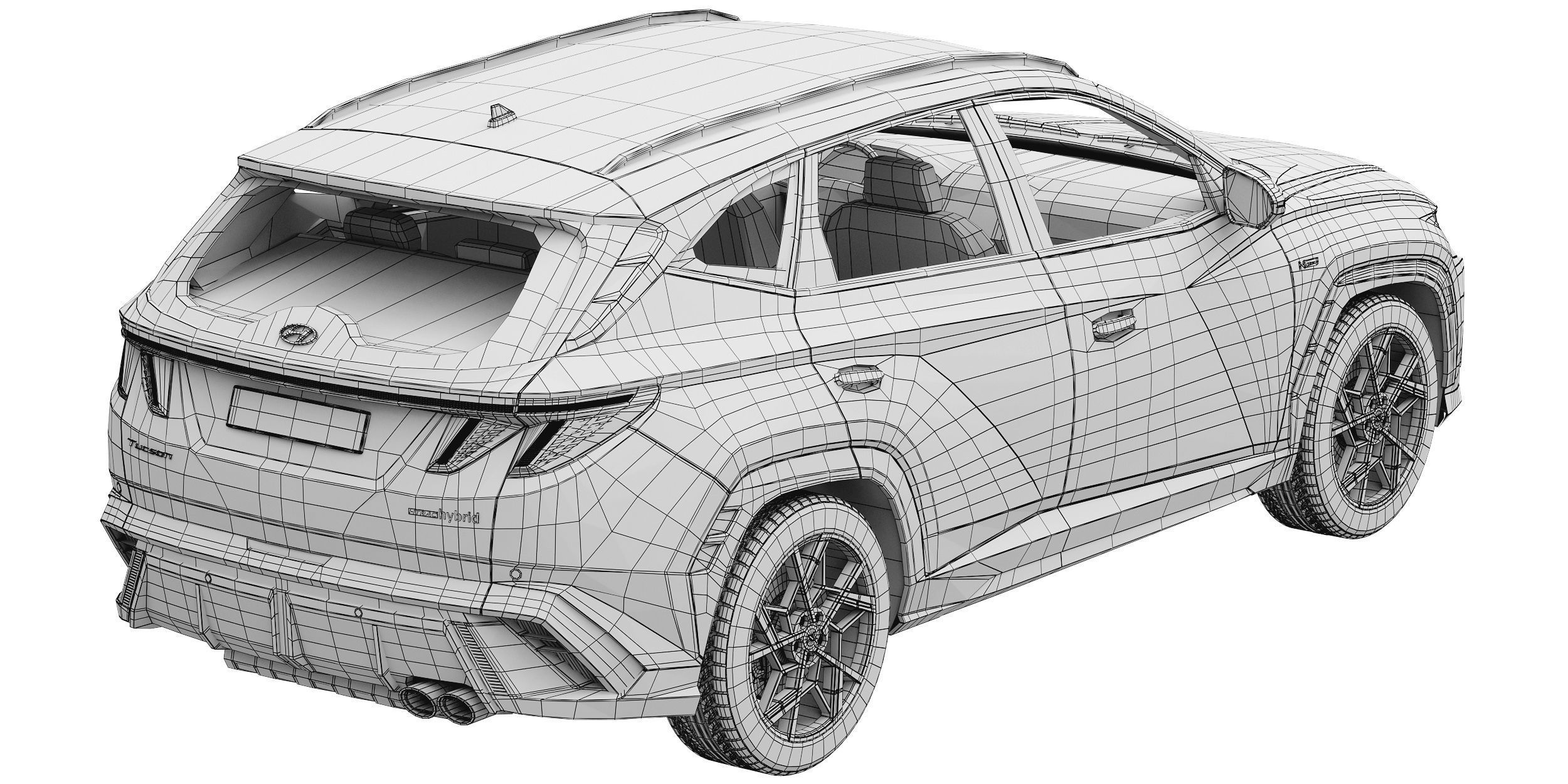 Hyundai Tucson N-Line 2024 3D model_17