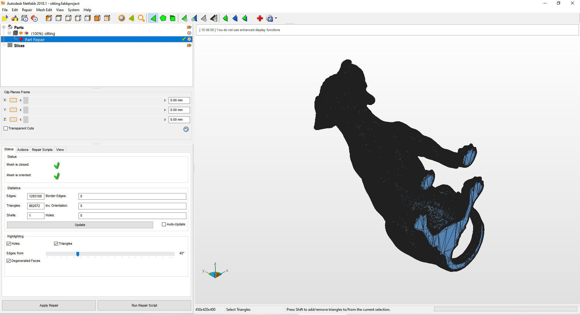 Puppy rhodesian ridgeback sitting 3D print model_15