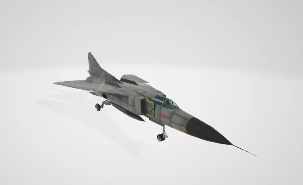 MIG 23 Free 3D model_0