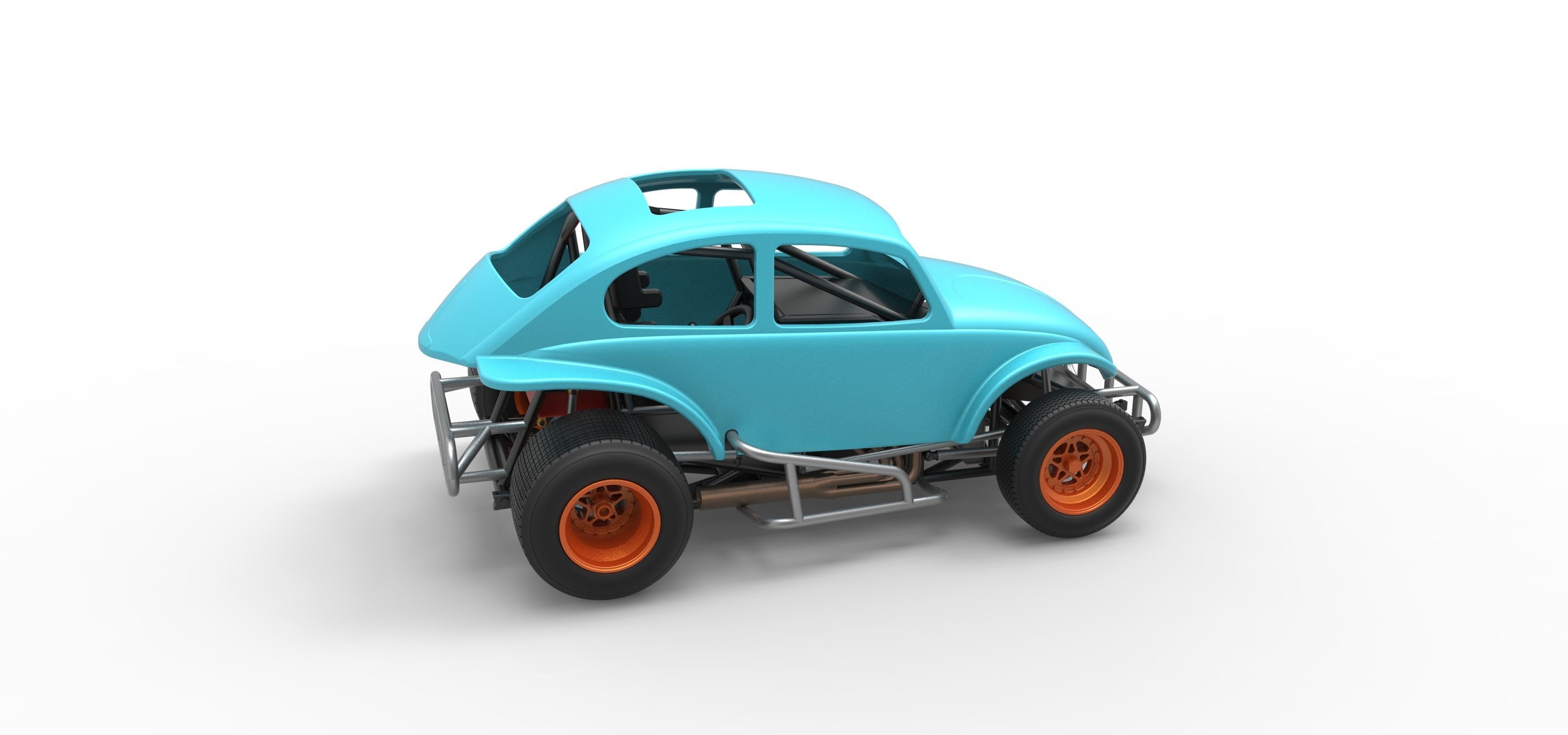 Super rod Version 3 Scale 1 to 25 3D print model_20