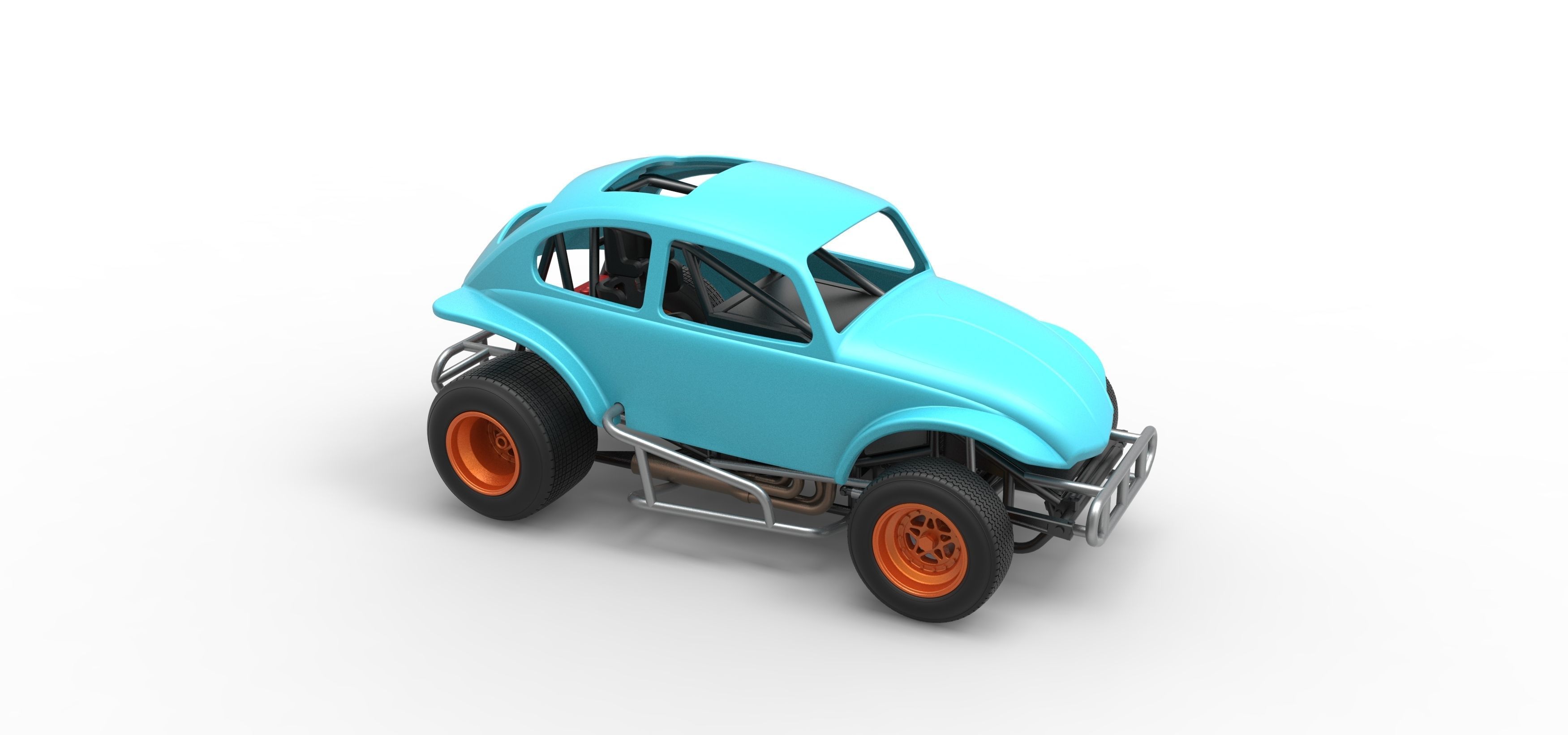 Super rod Version 3 Scale 1 to 25 3D print model_24